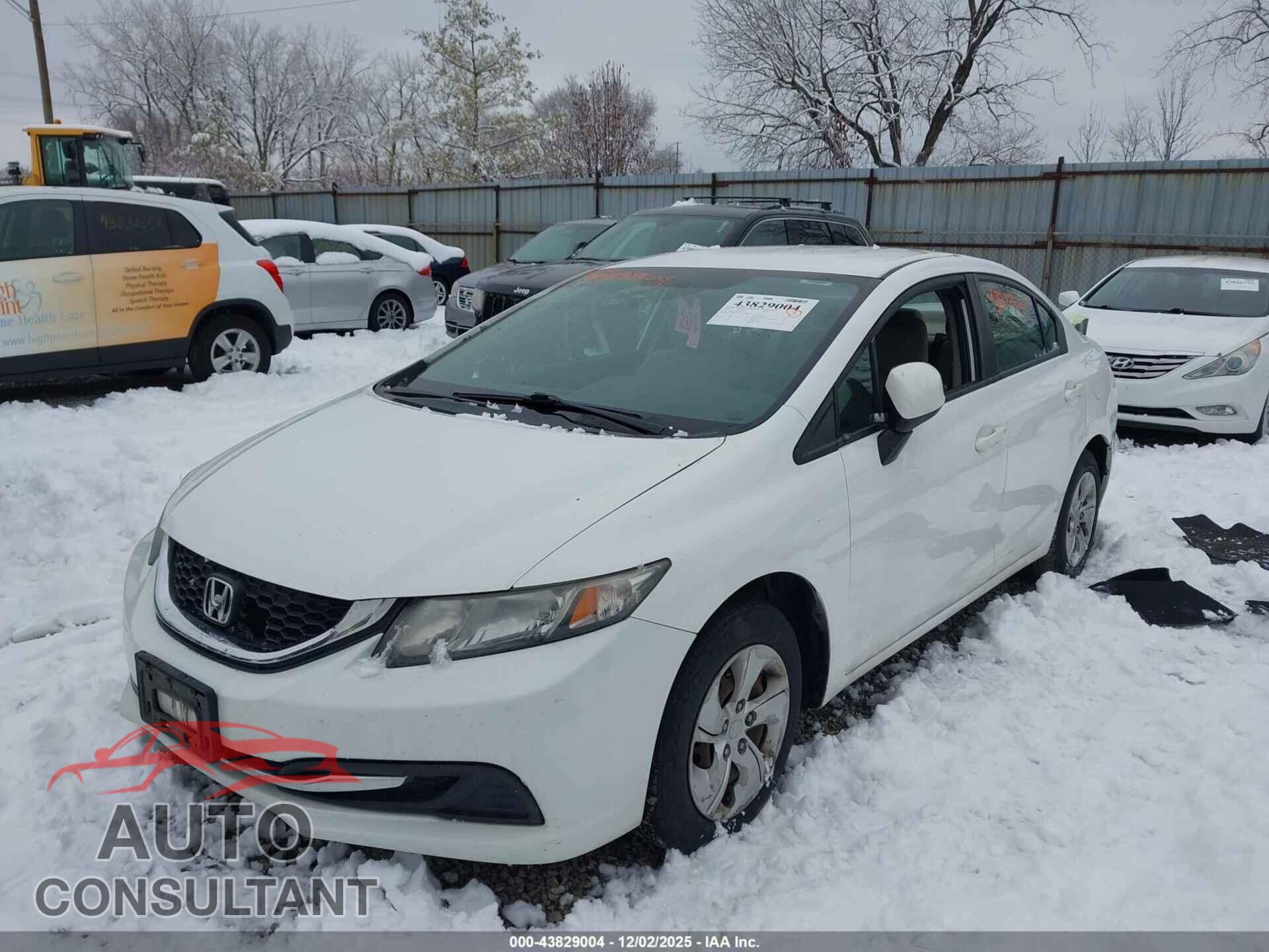 HONDA CIVIC 2013 - 19XFB2F5XDE071822