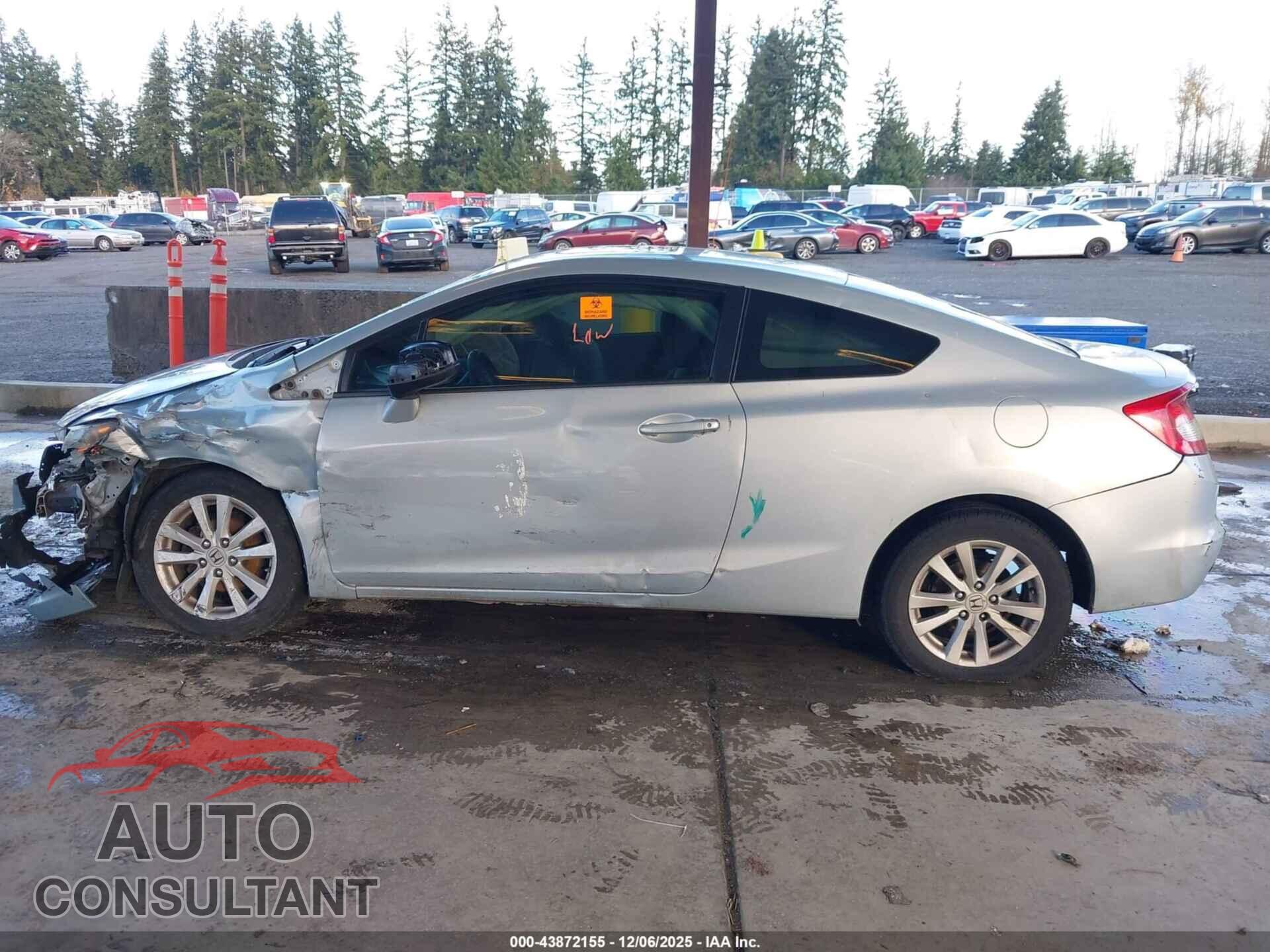 HONDA CIVIC 2012 - 2HGFG3B88CH526050