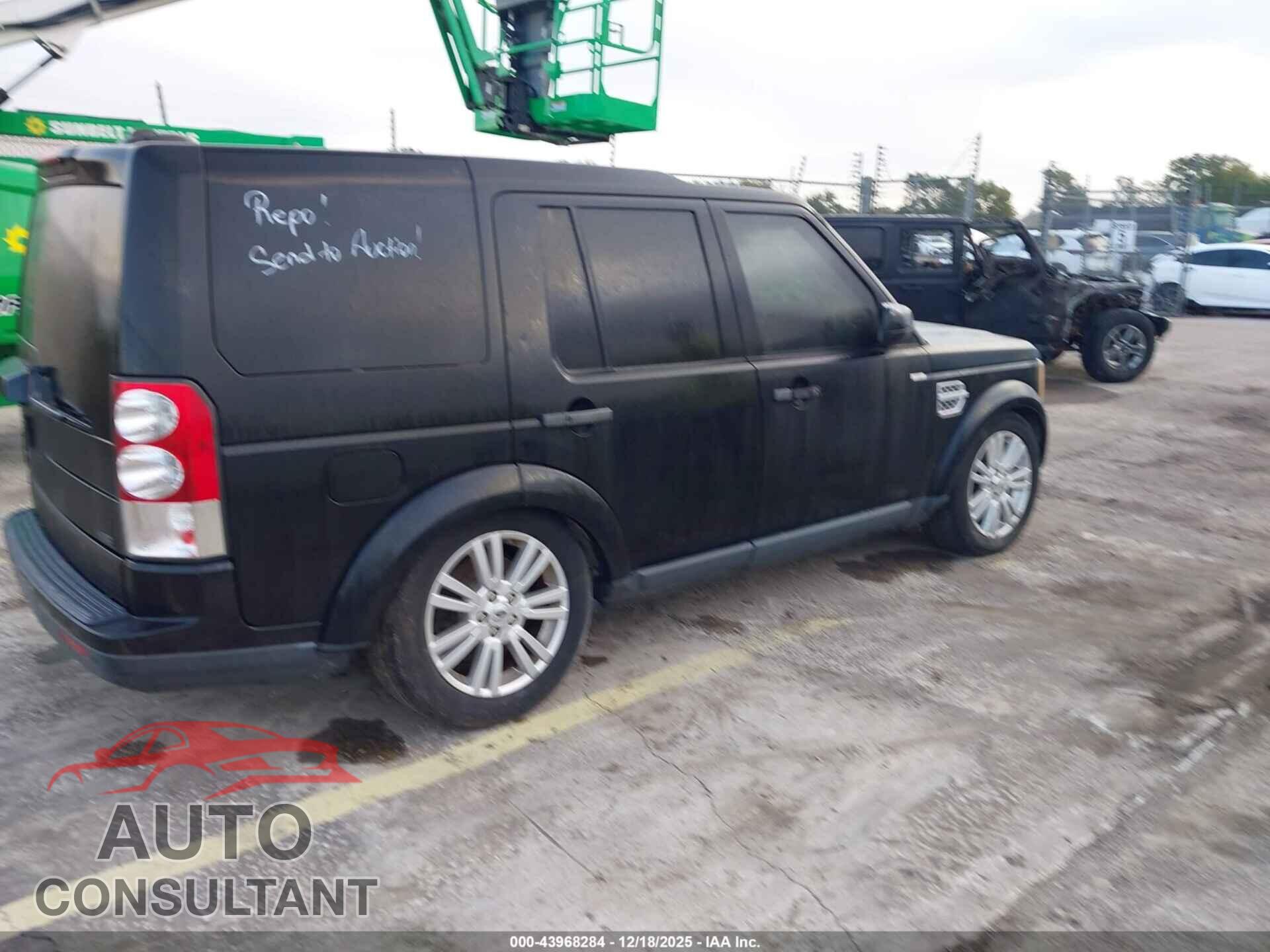 LAND ROVER LR4 2012 - SALAG2D49CA625142
