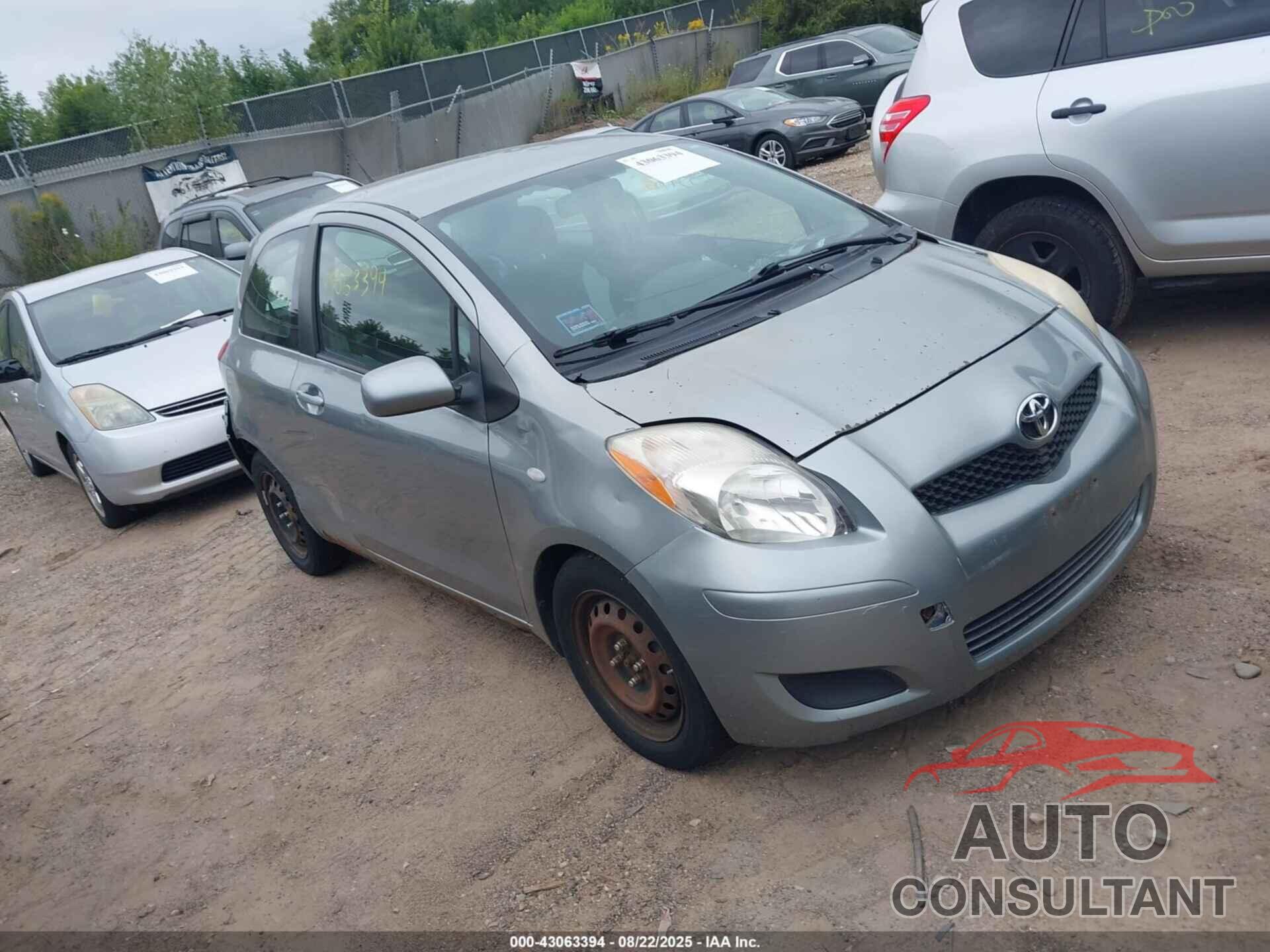 TOYOTA YARIS 2009 - JTDJT903495232742