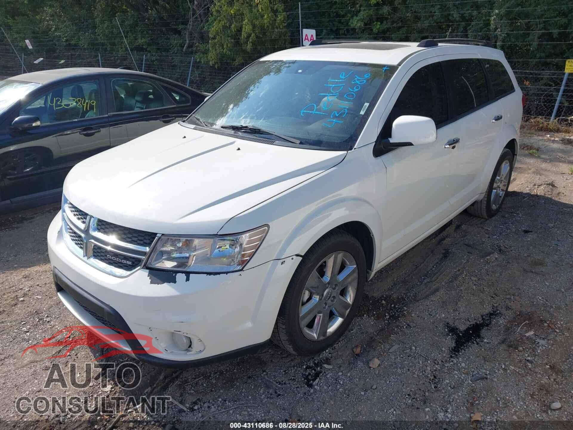 DODGE JOURNEY 2011 - 3D4PH6FG3BT570615