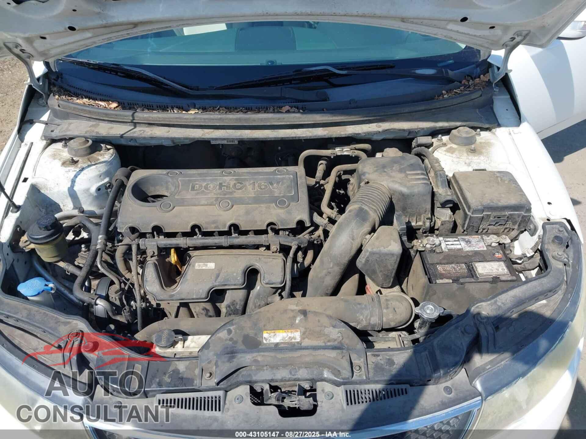 KIA FORTE 2010 - KNAFU4A21A5099807