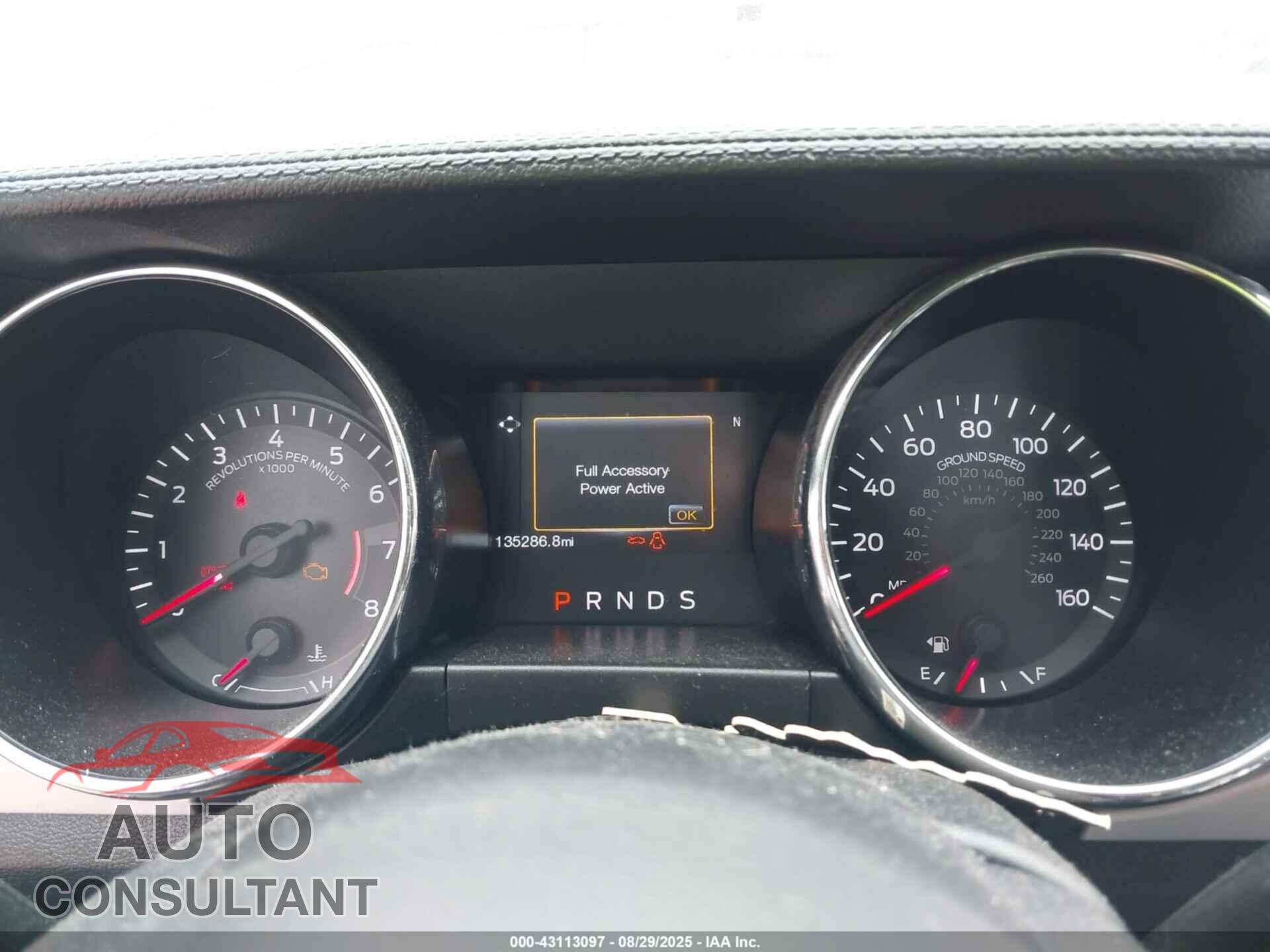 FORD MUSTANG 2017 - 1FA6P8TH1H5205529