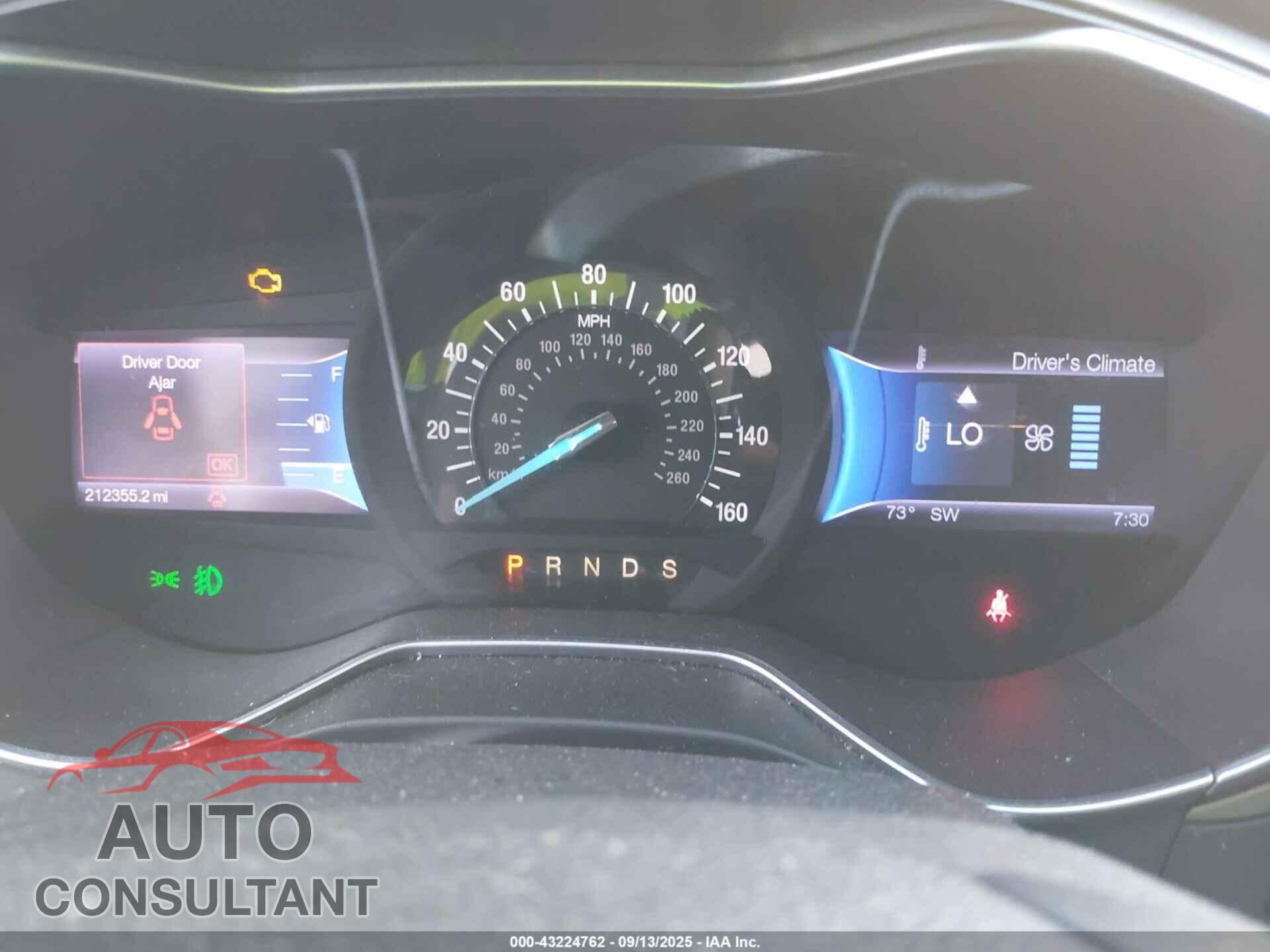 FORD FUSION 2013 - 3FA6P0HR2DR138241