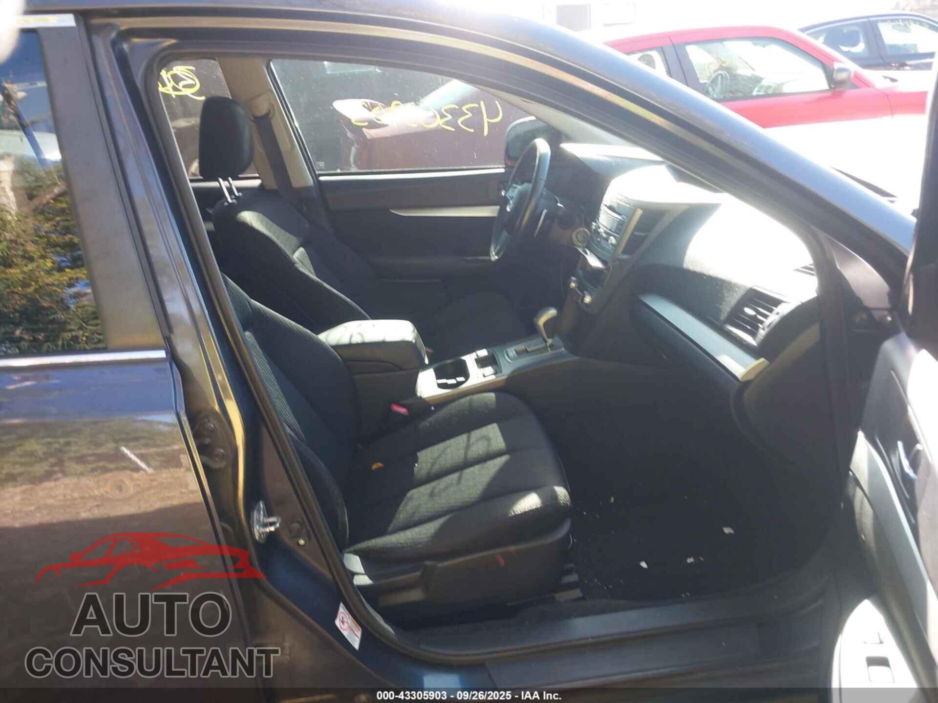 SUBARU OUTBACK 2011 - 4S4BRCCC4B3313944