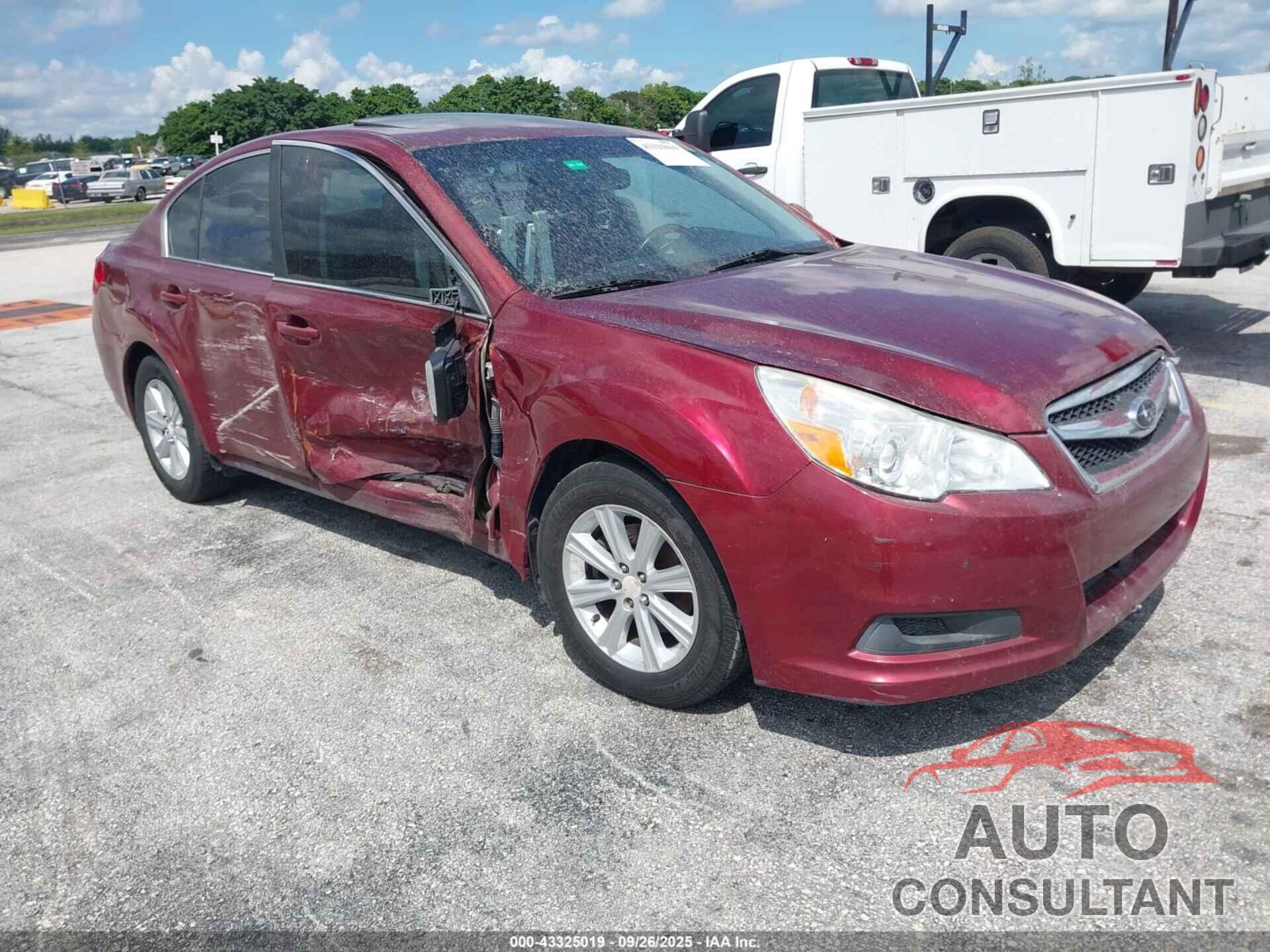 SUBARU LEGACY 2010 - 4S3BMCE60A3232724