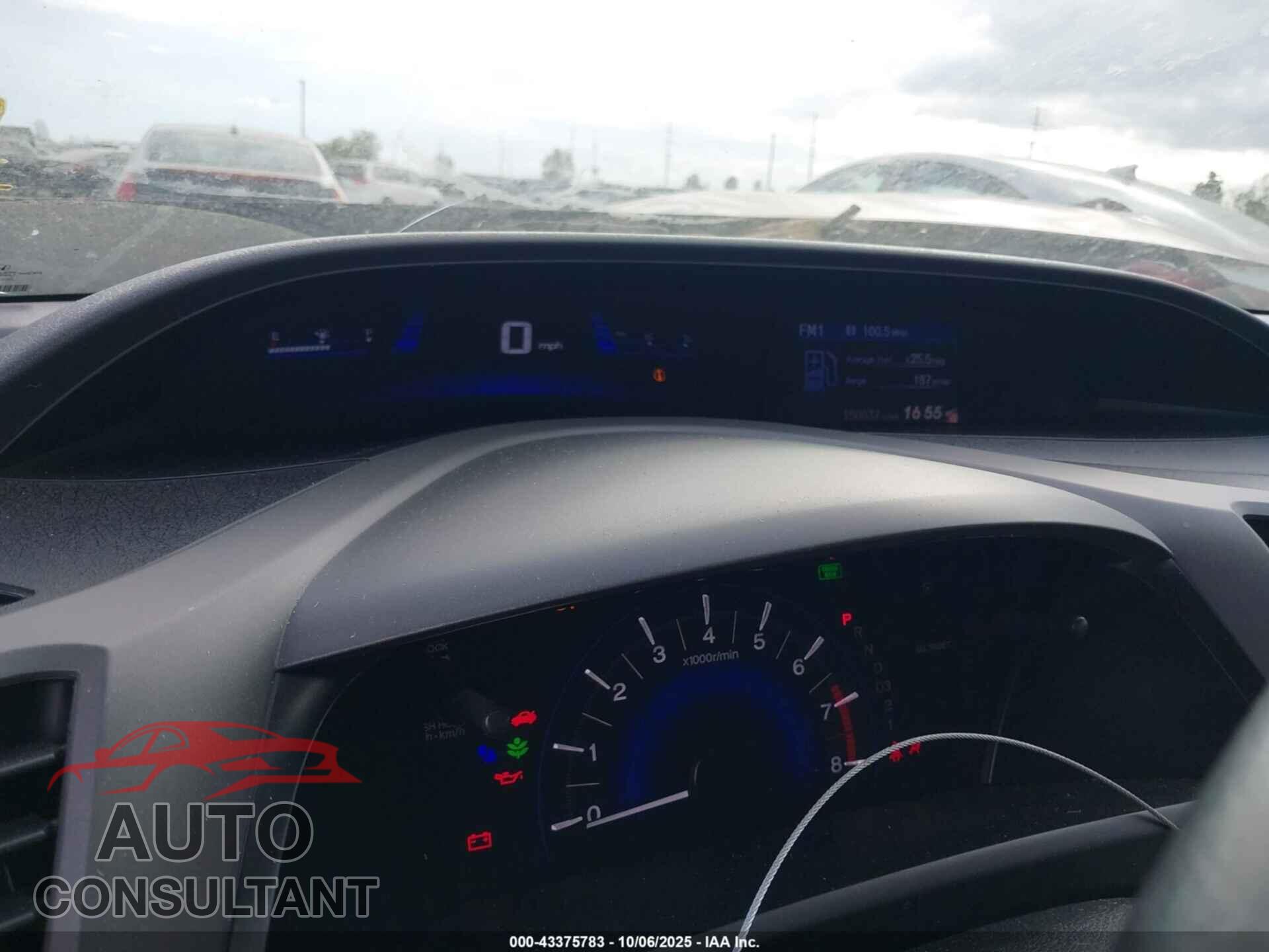 HONDA CIVIC 2012 - 19XFB2F52CE034133