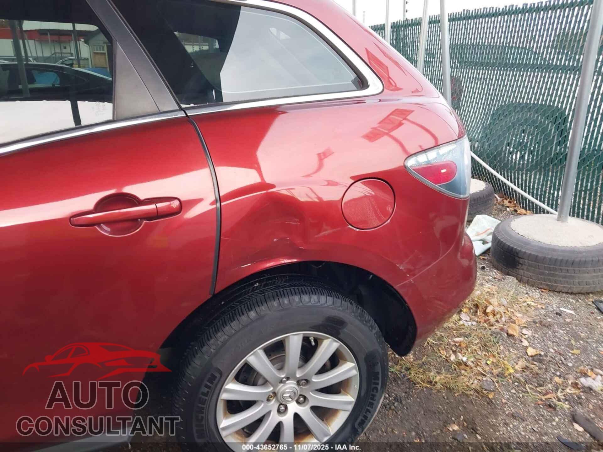 MAZDA CX-7 2012 - JM3ER2AMXC0419574