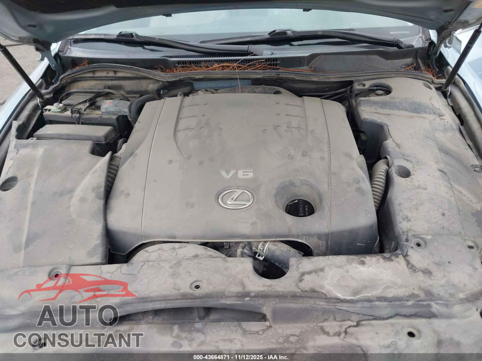 LEXUS IS 250 2012 - JTHBF5C29C5162300