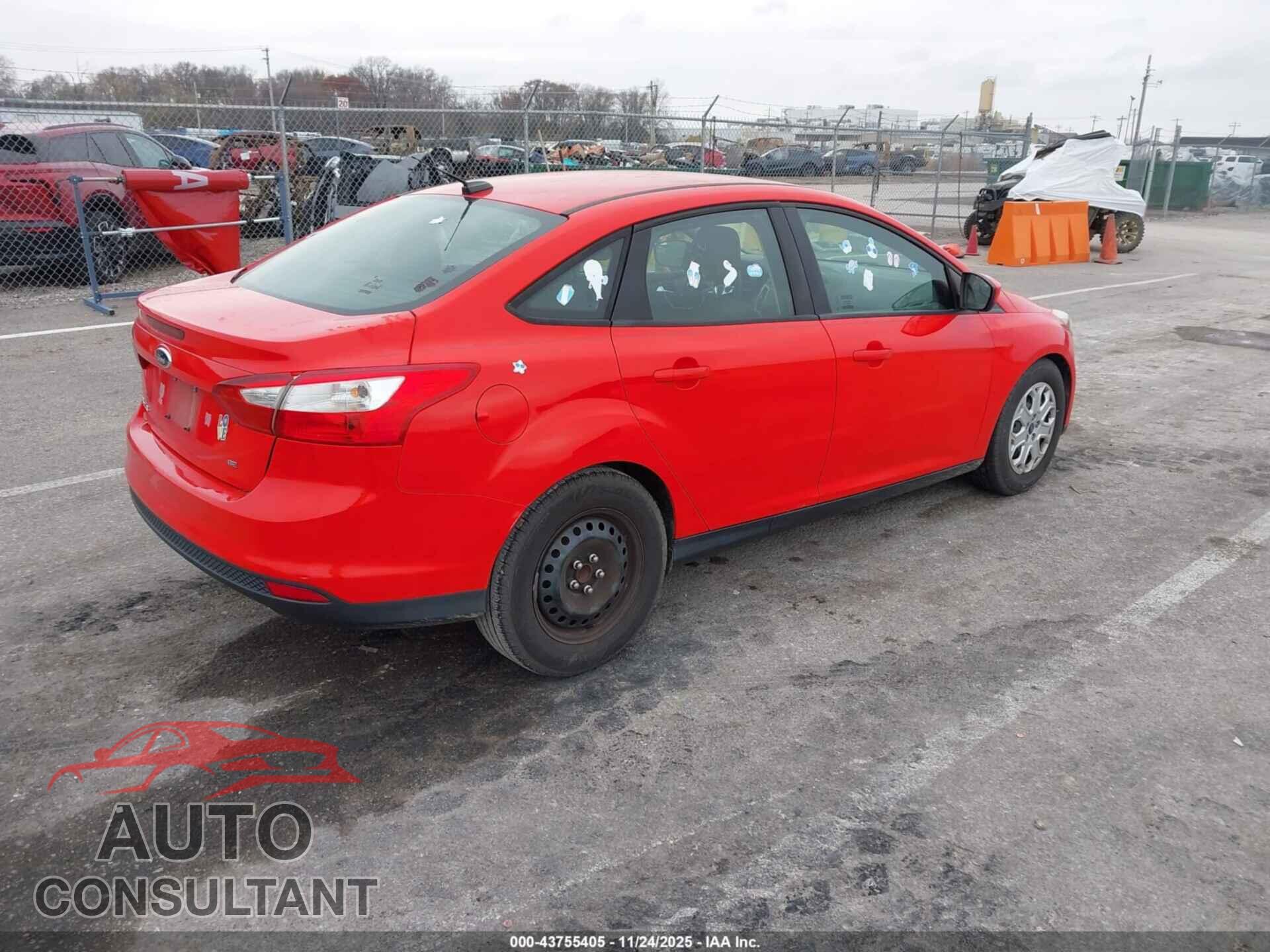 FORD FOCUS 2012 - 1FAHP3F28CL195007