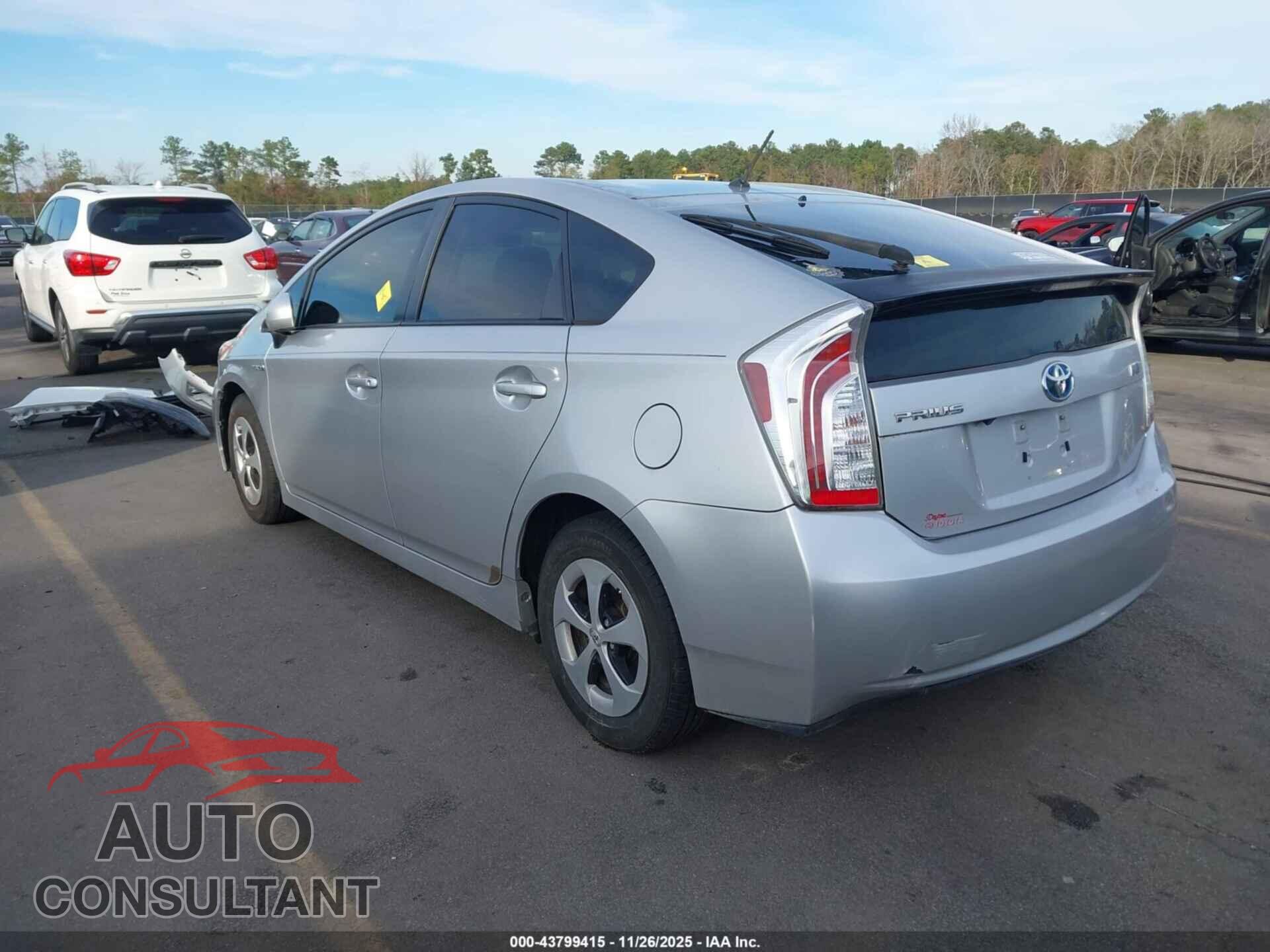 TOYOTA PRIUS 2013 - JTDKN3DU9D1643455