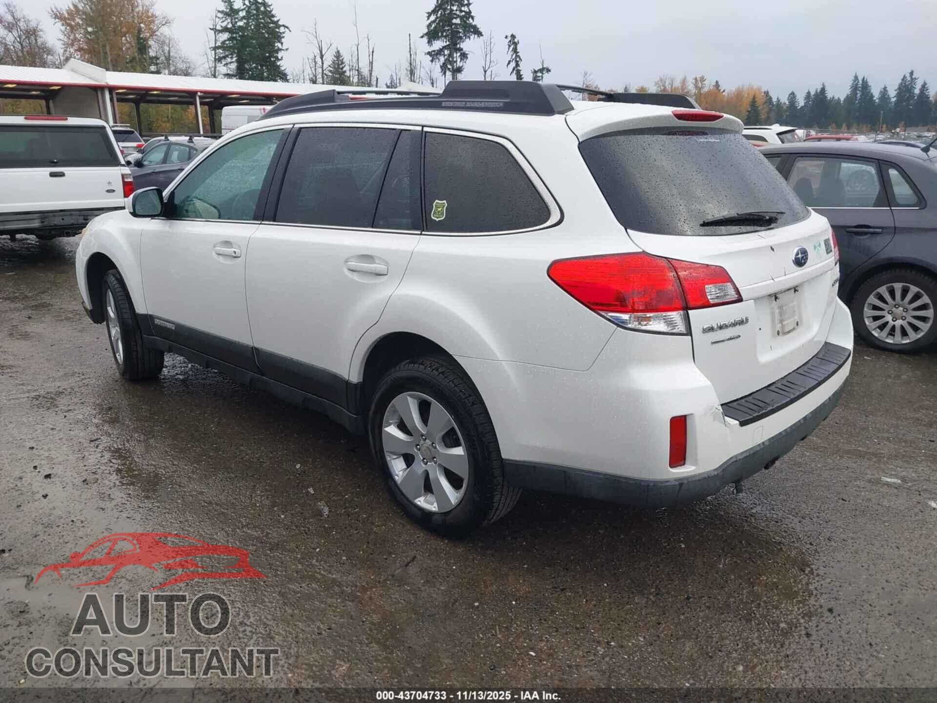 SUBARU OUTBACK 2010 - 4S4BRCBC0A3356550