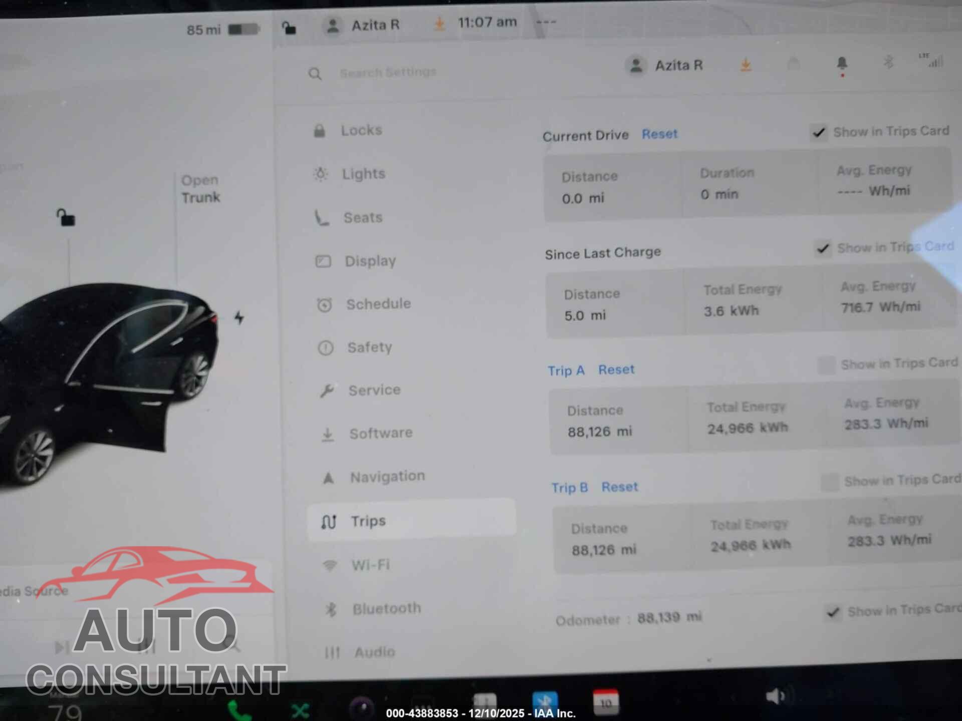 TESLA MODEL 3 2019 - 5YJ3E1EA9KF425324