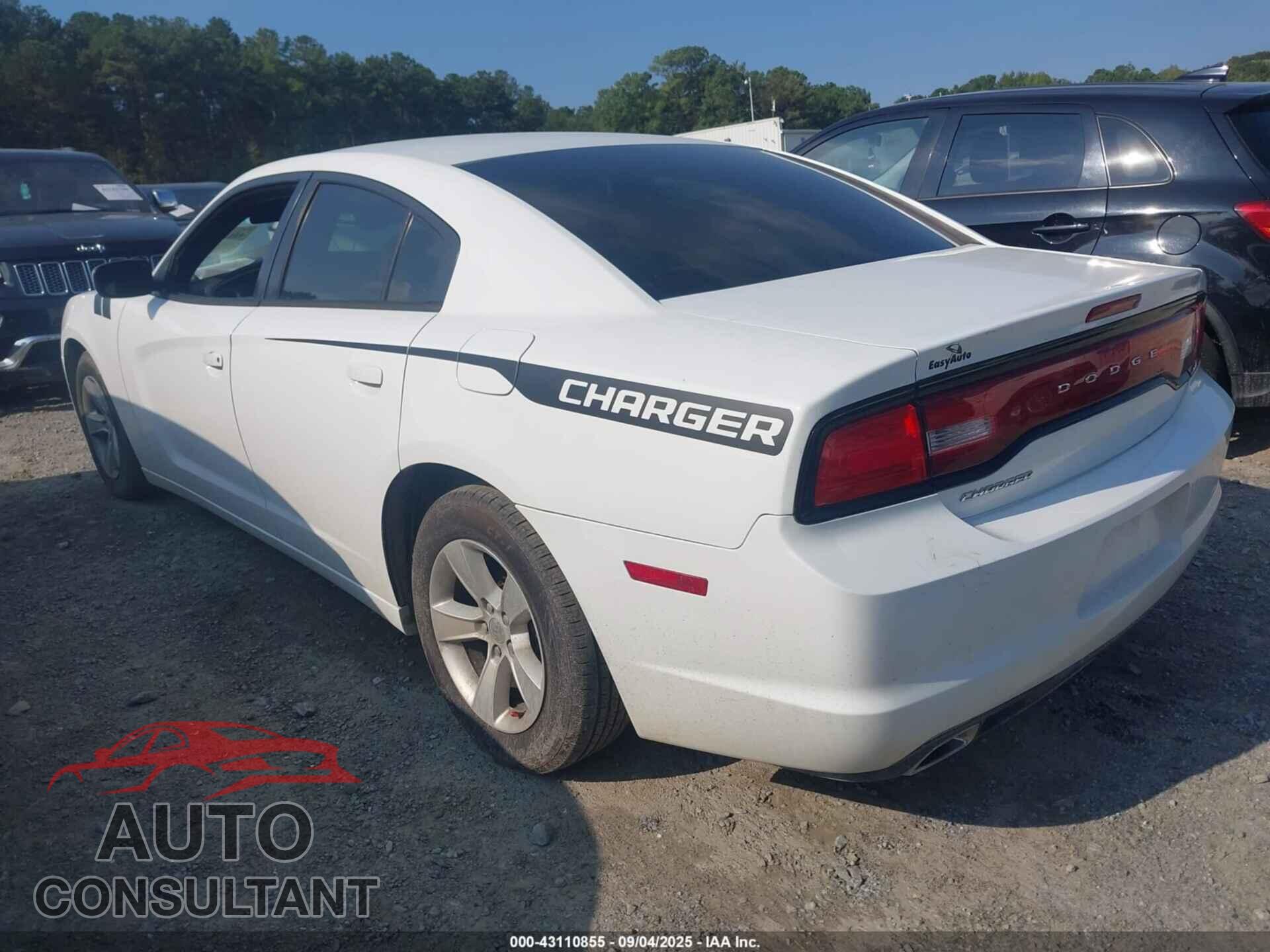 DODGE CHARGER 2012 - 2C3CDXBG4CH300908