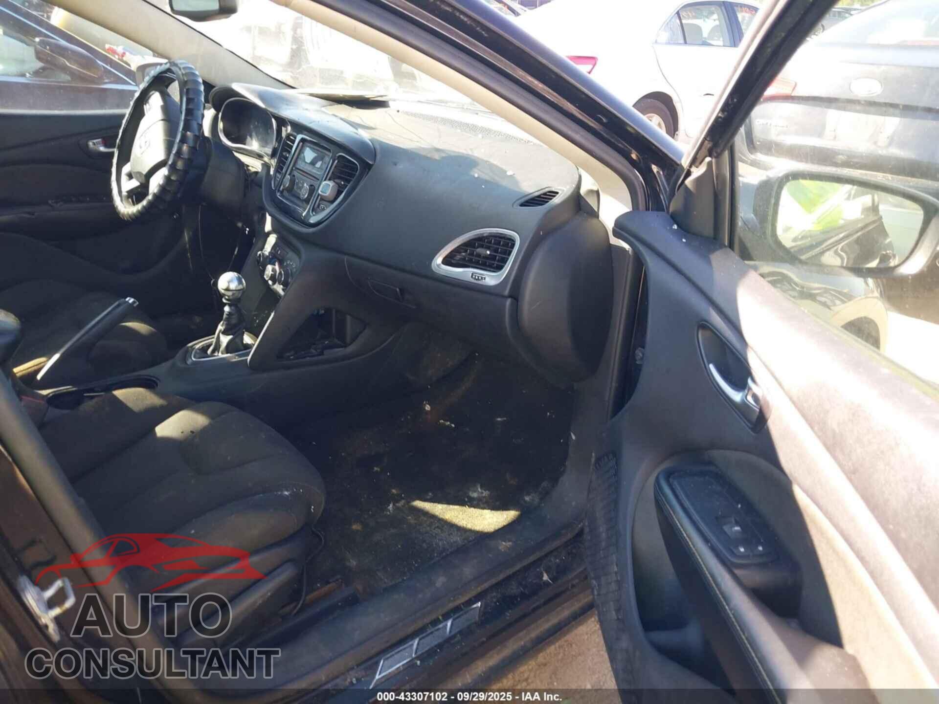 DODGE DART 2013 - 1C3CDFBH9DD103282