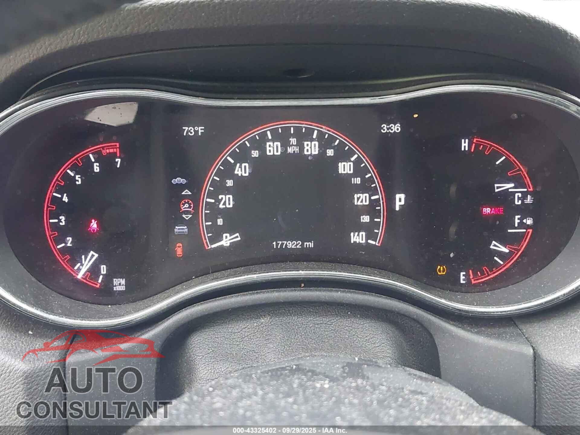 DODGE DURANGO 2017 - 1C4RDJAG4HC878912
