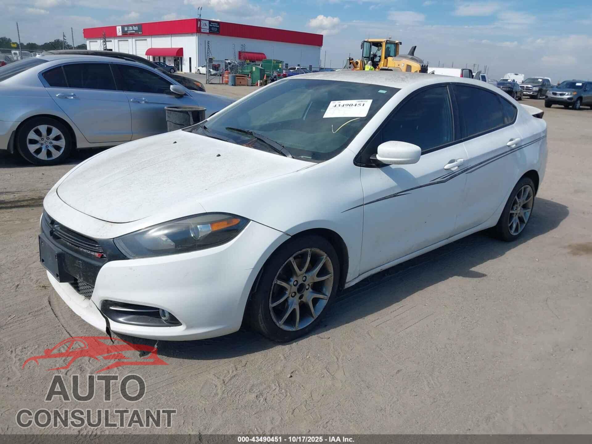 DODGE DART 2014 - 1C3CDFBB1ED791081