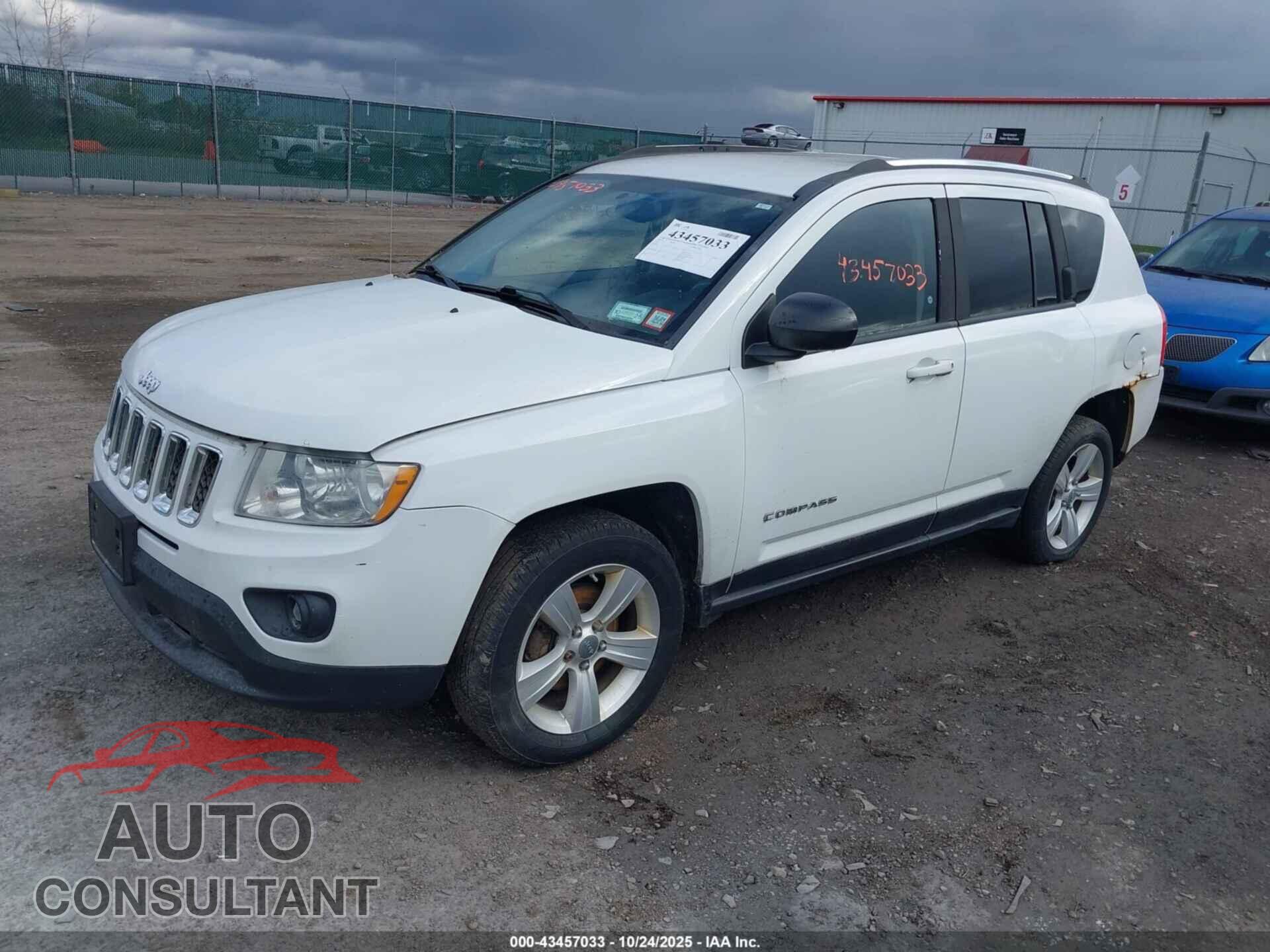 JEEP COMPASS 2012 - 1C4NJDEB6CD620160