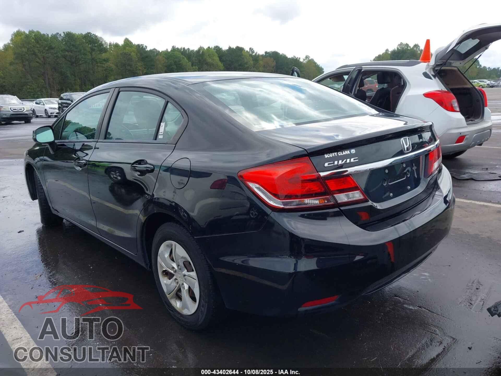 HONDA CIVIC 2013 - 19XFB2F58DE007035