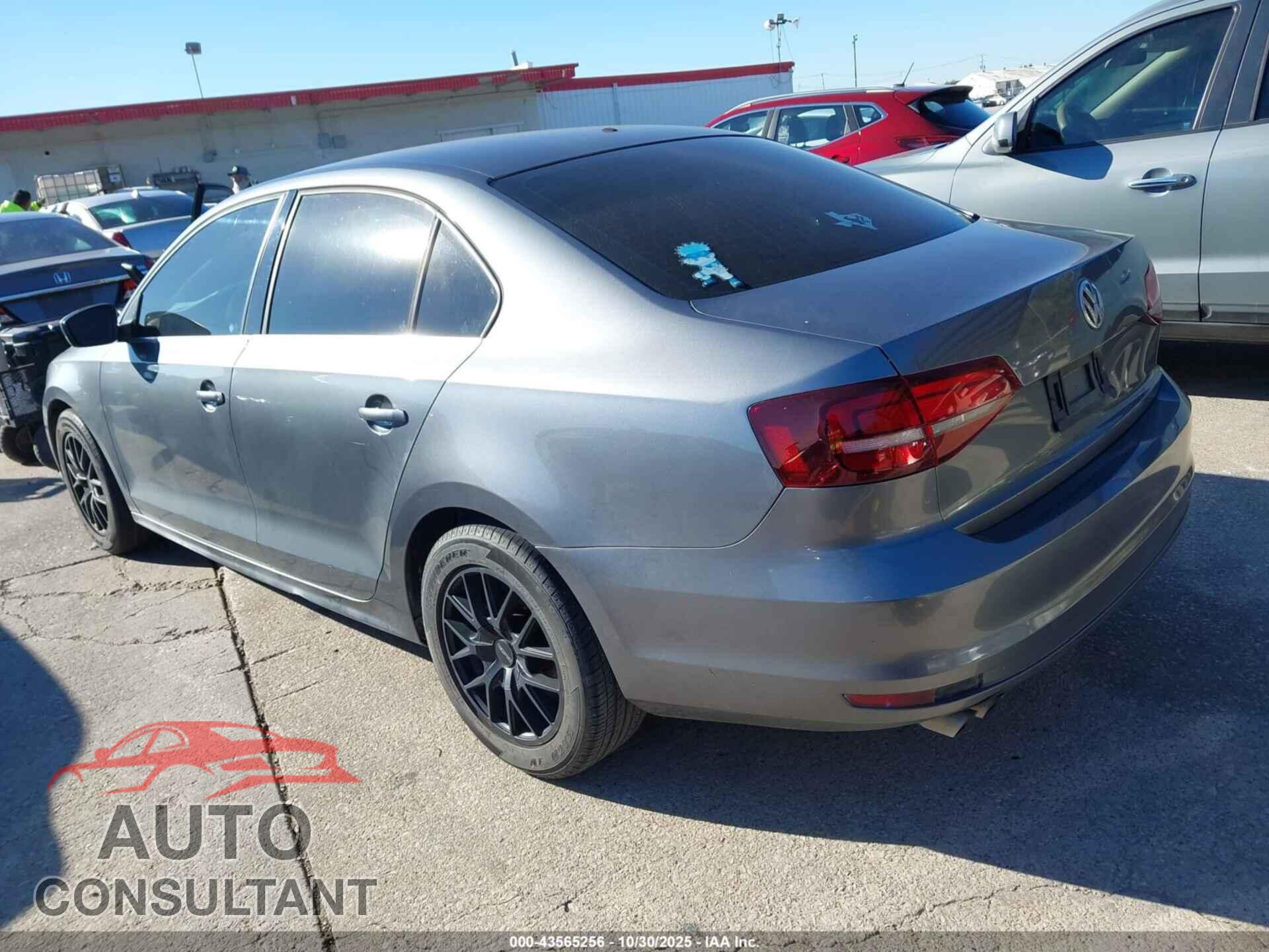 VOLKSWAGEN JETTA 2017 - 3VW2B7AJ5HM352936