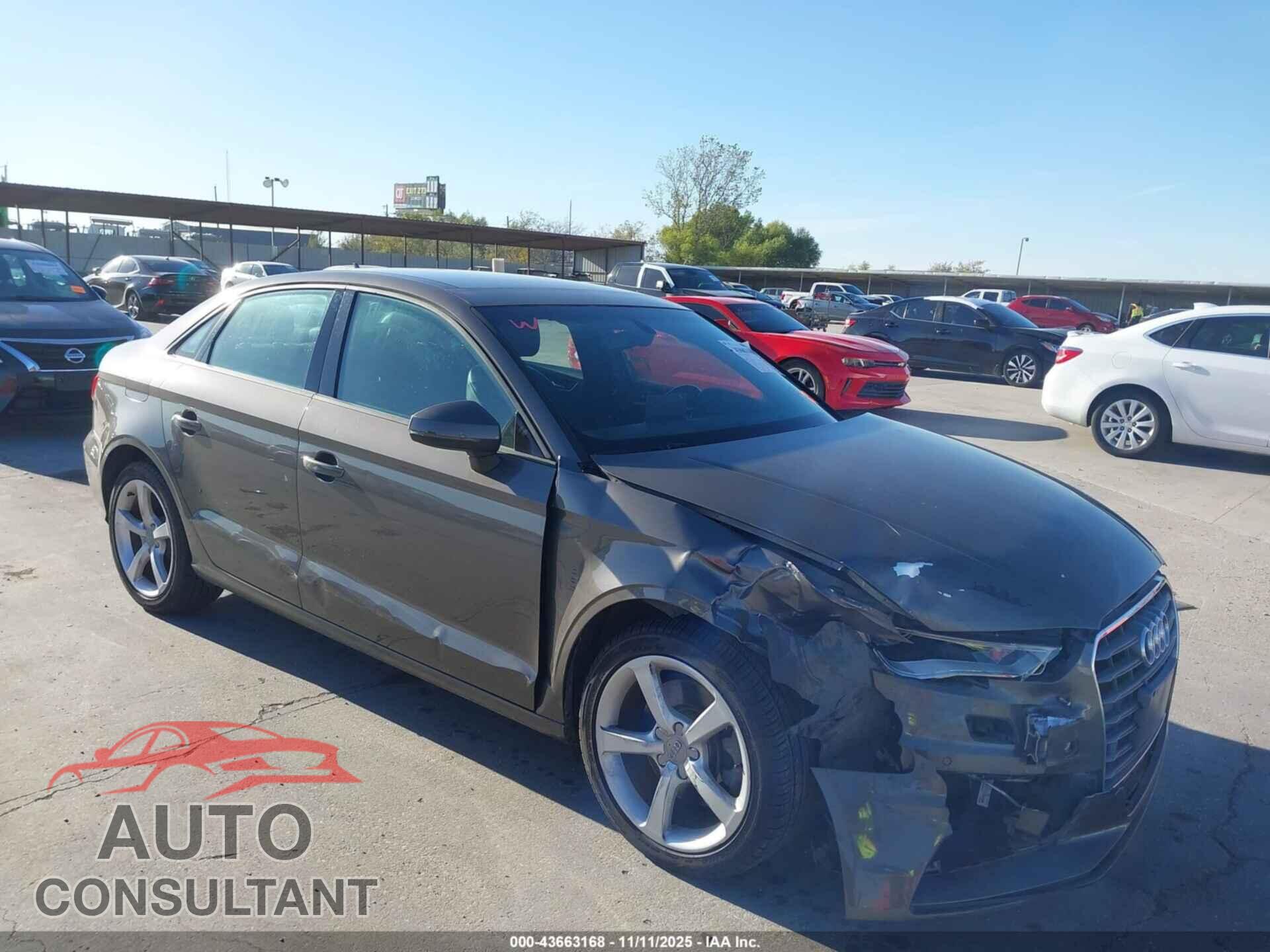 AUDI A3 2016 - WAUA7GFF9G1012346