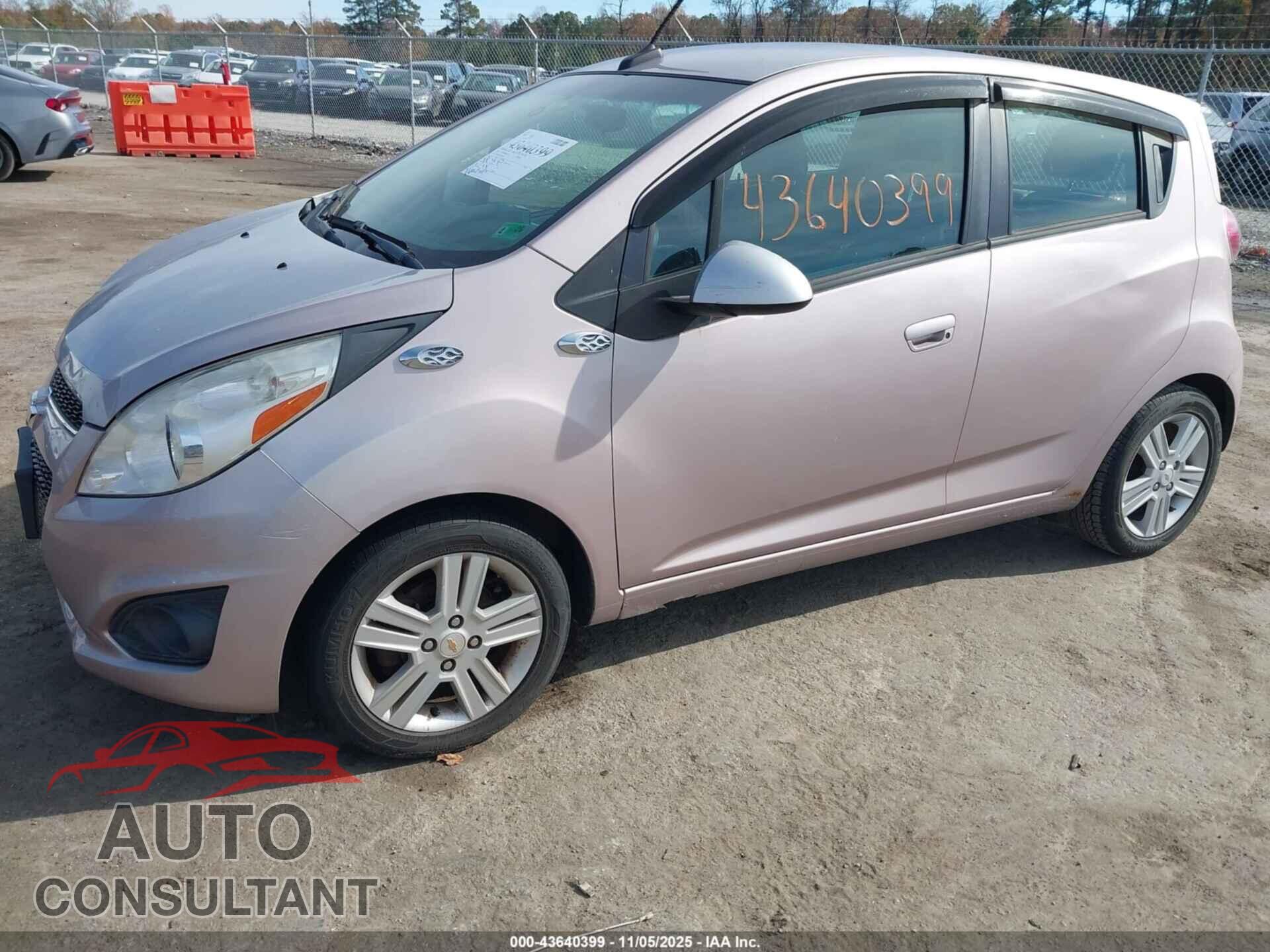 CHEVROLET SPARK 2013 - KL8CB6S96DC504457