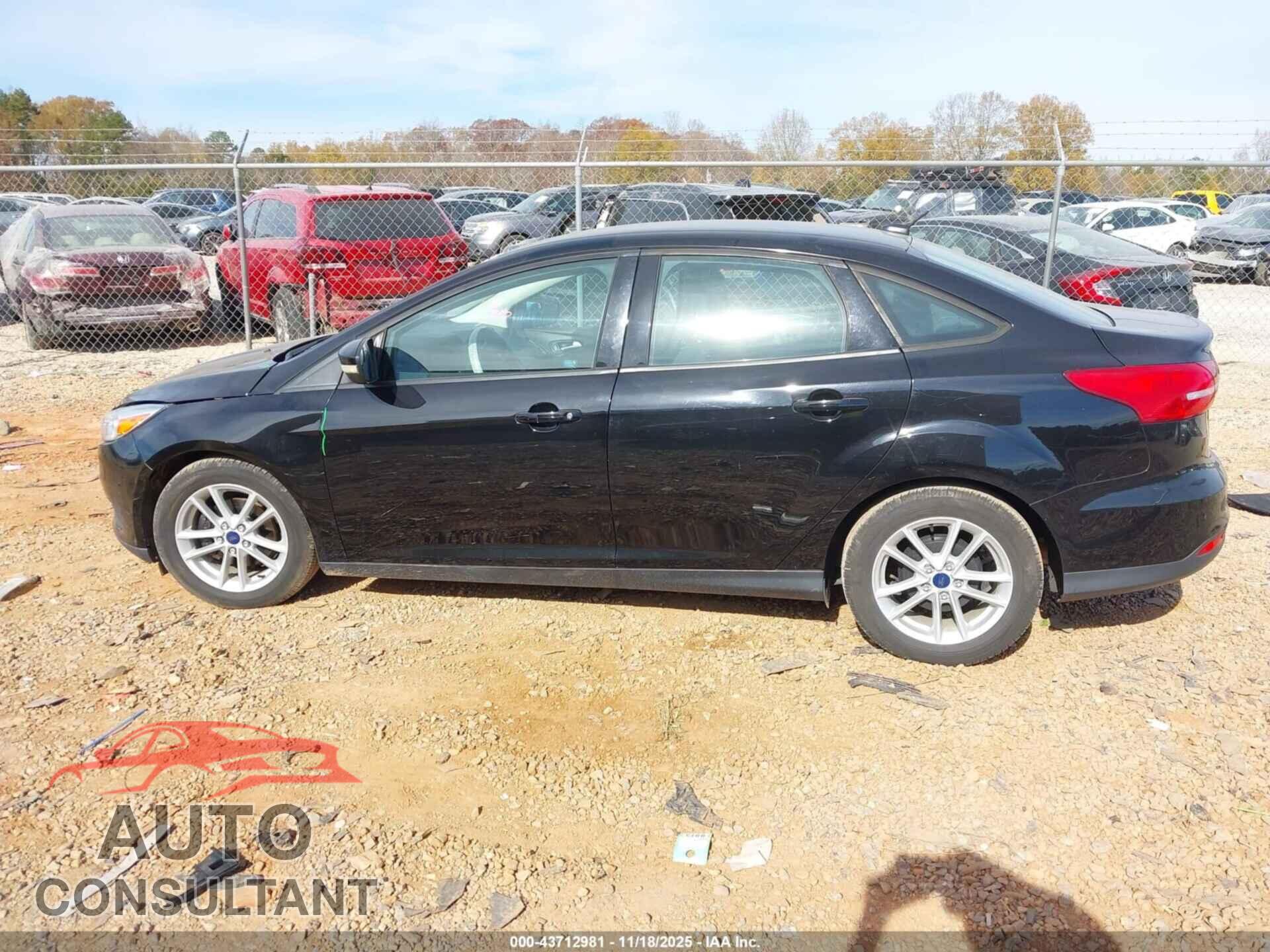 FORD FOCUS 2016 - 1FADP3F29GL274352
