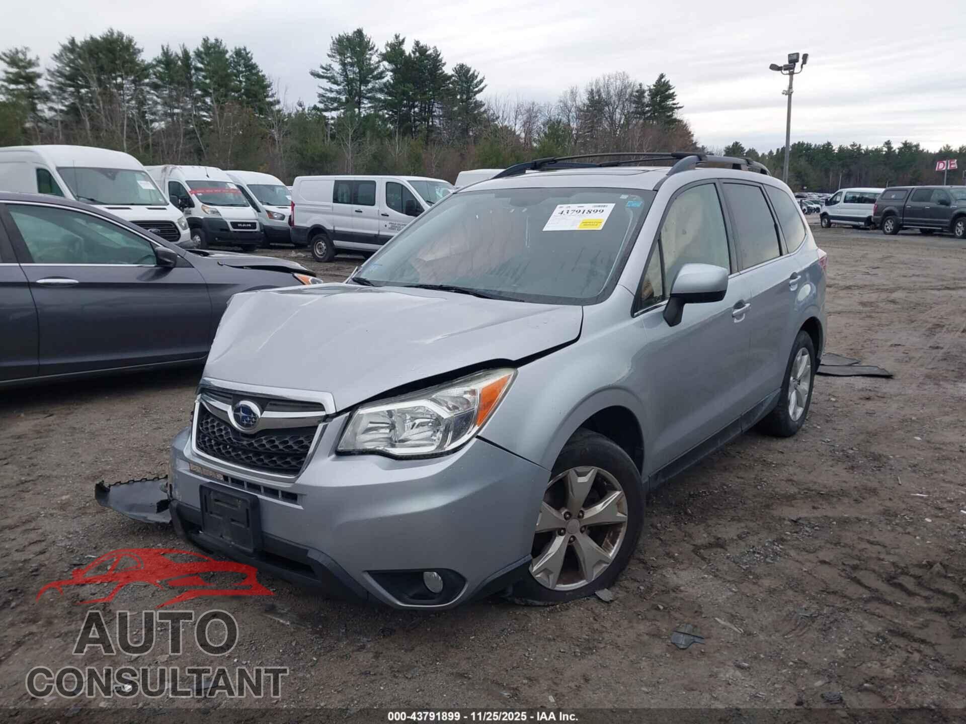 SUBARU FORESTER 2015 - JF2SJARC1FH481963