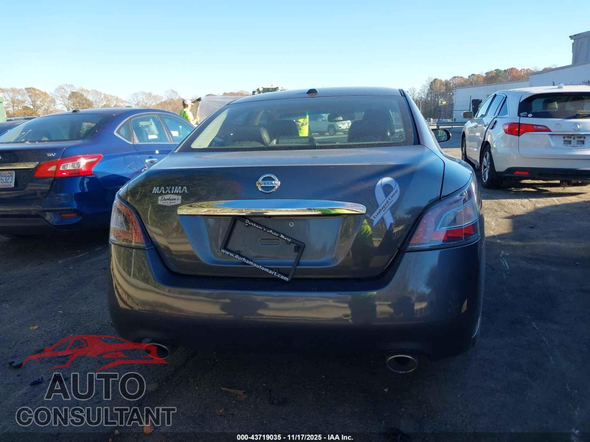 NISSAN MAXIMA 2013 - 1N4AA5AP5DC841686