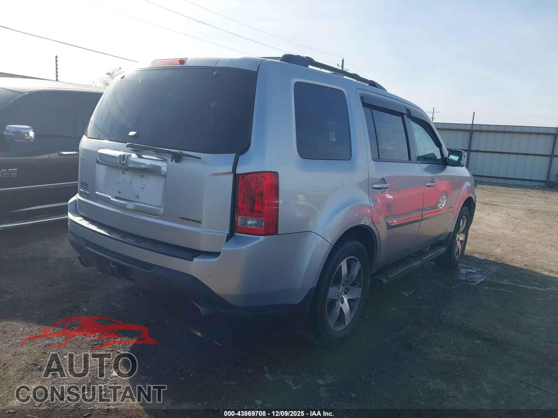 HONDA PILOT 2013 - 5FNYF3H95DB030897