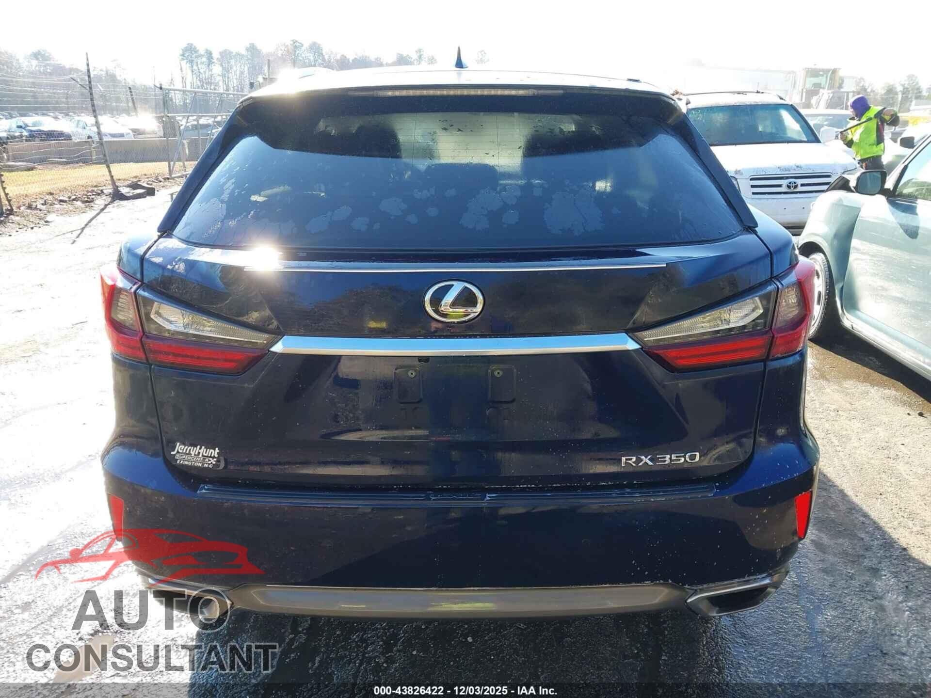 LEXUS RX 350 2017 - 2T2ZZMCA3HC045682
