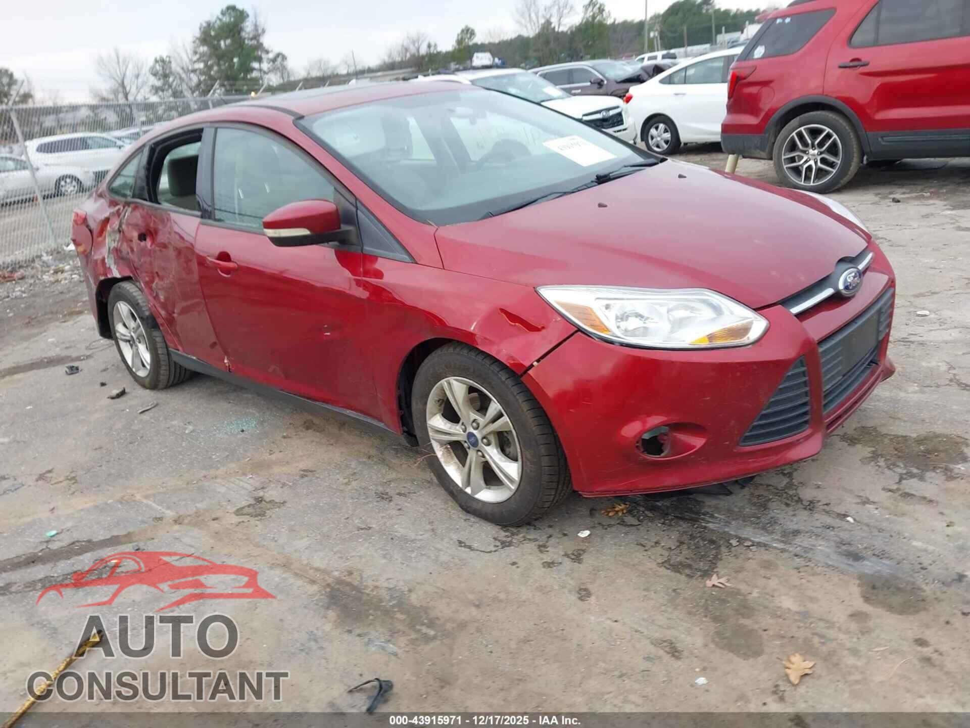FORD FOCUS 2013 - 1FADP3F22DL323547