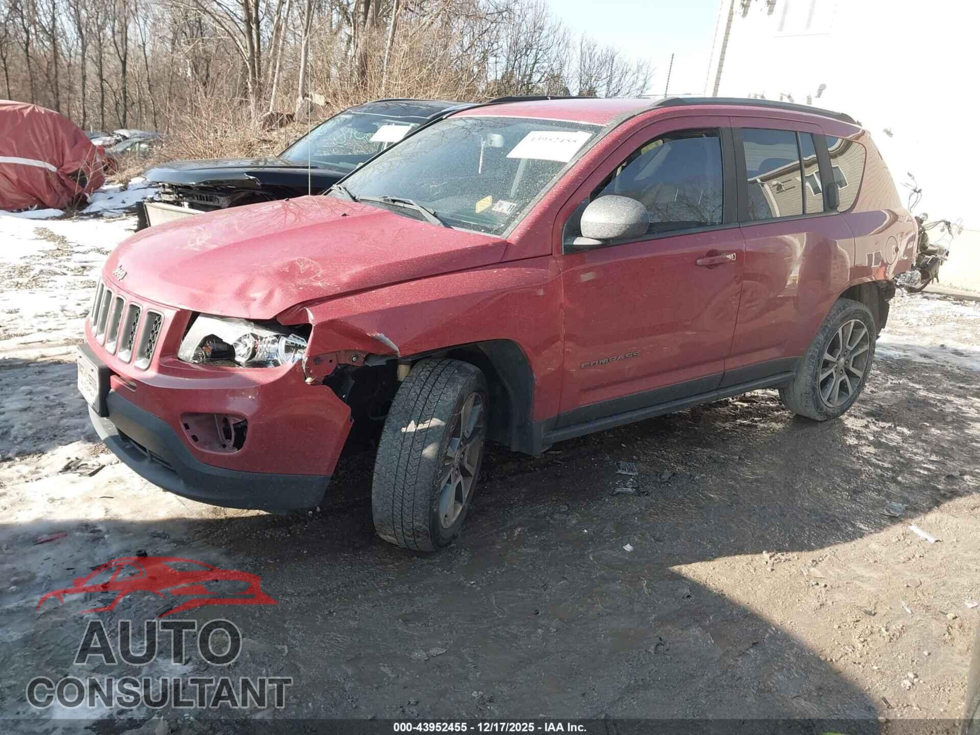 JEEP COMPASS 2016 - 1C4NJDBB2GD734165
