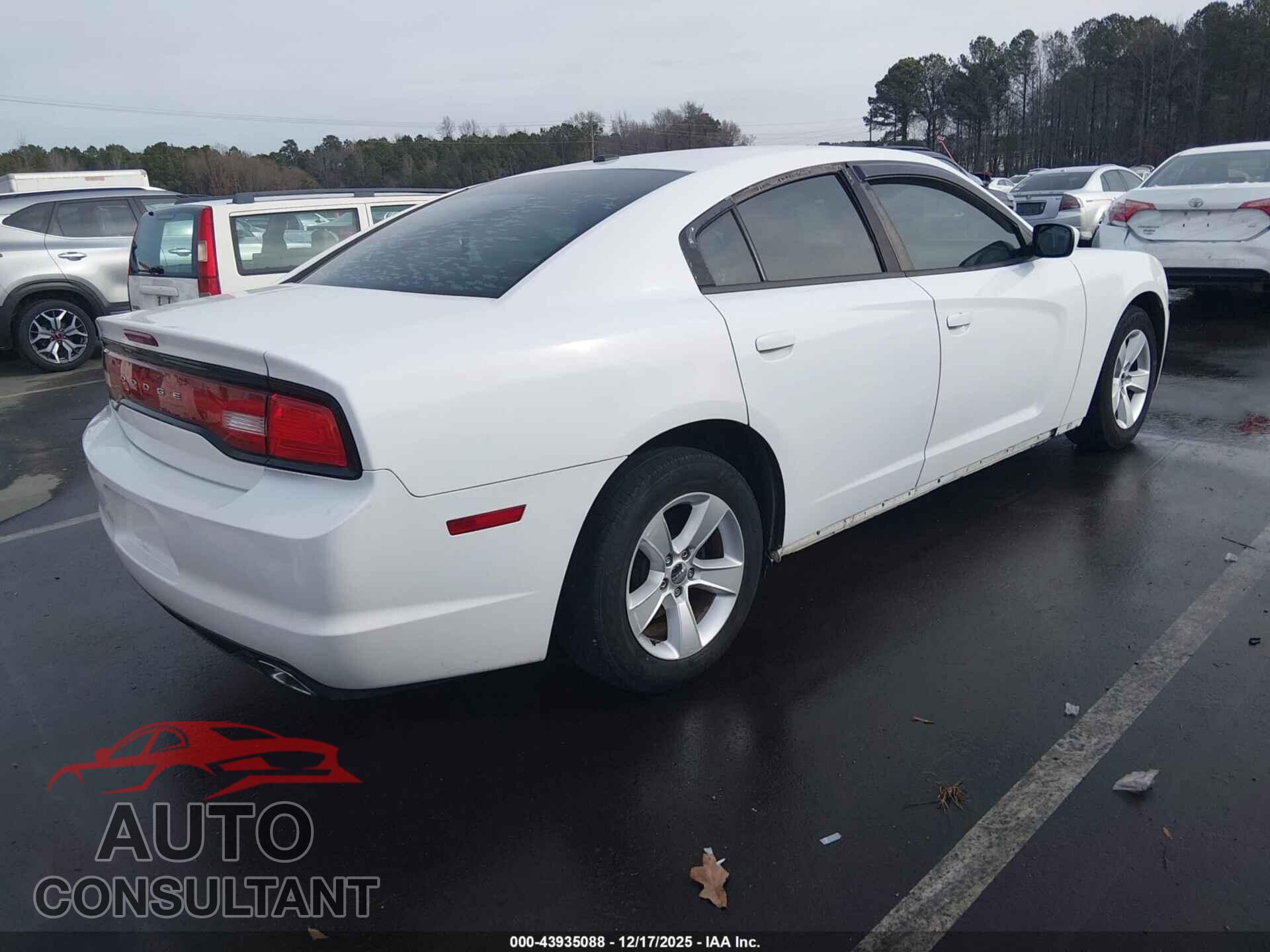 DODGE CHARGER 2012 - 2C3CDXHG6CH303090