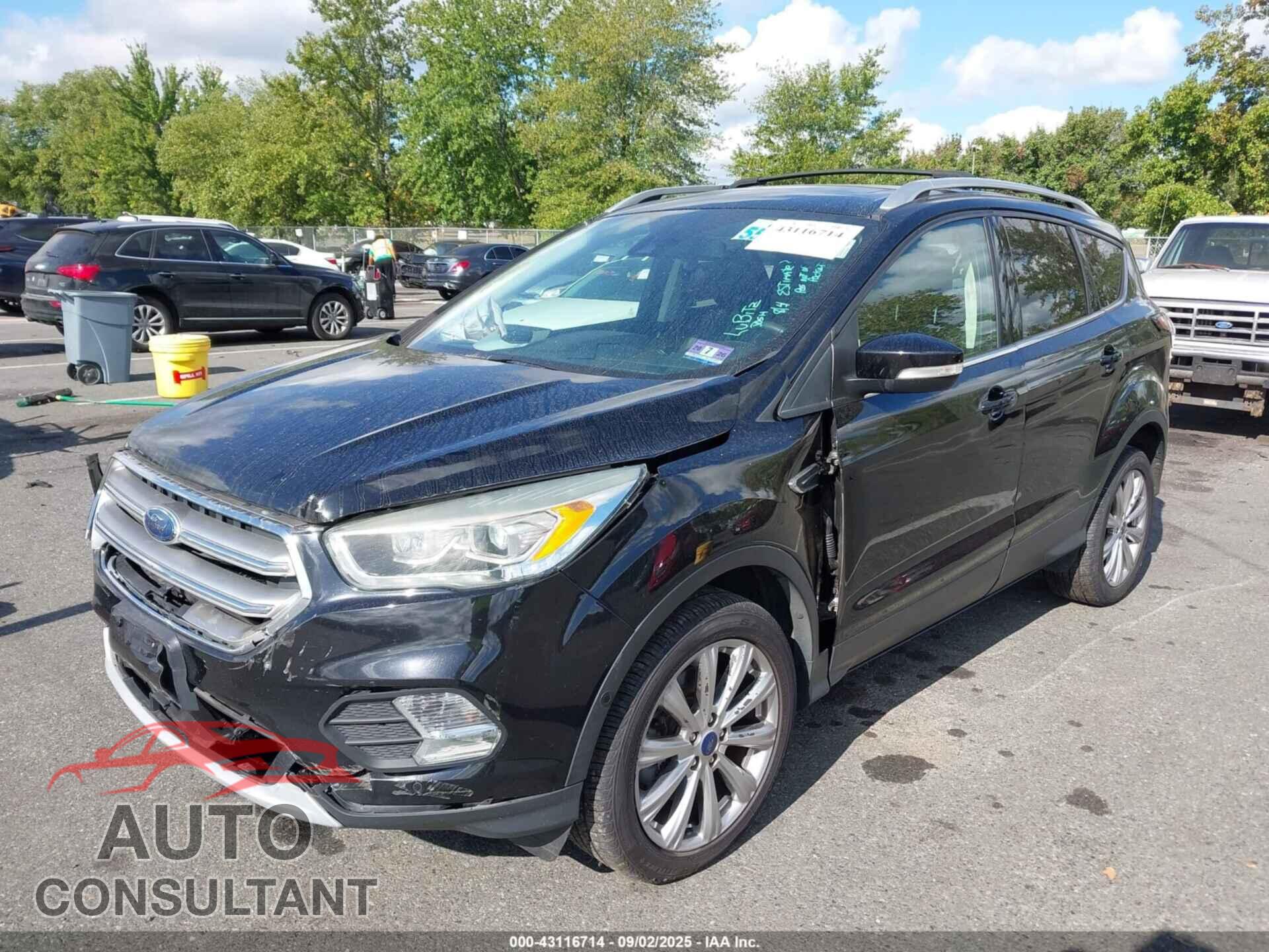 FORD ESCAPE 2017 - 1FMCU9J90HUD02438