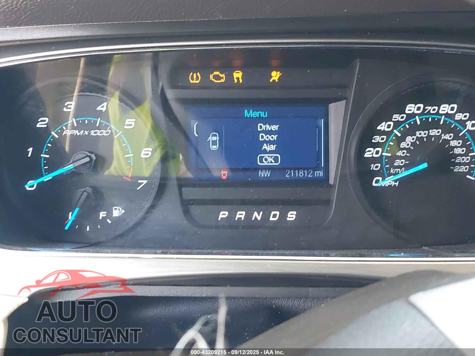 FORD TAURUS 2015 - 1FAHP2E85FG206350
