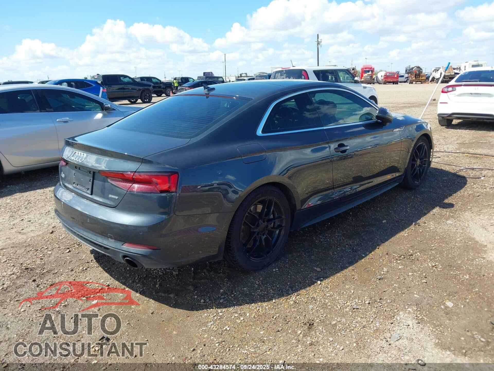 AUDI A5 2019 - WAUTNAF58KA062862