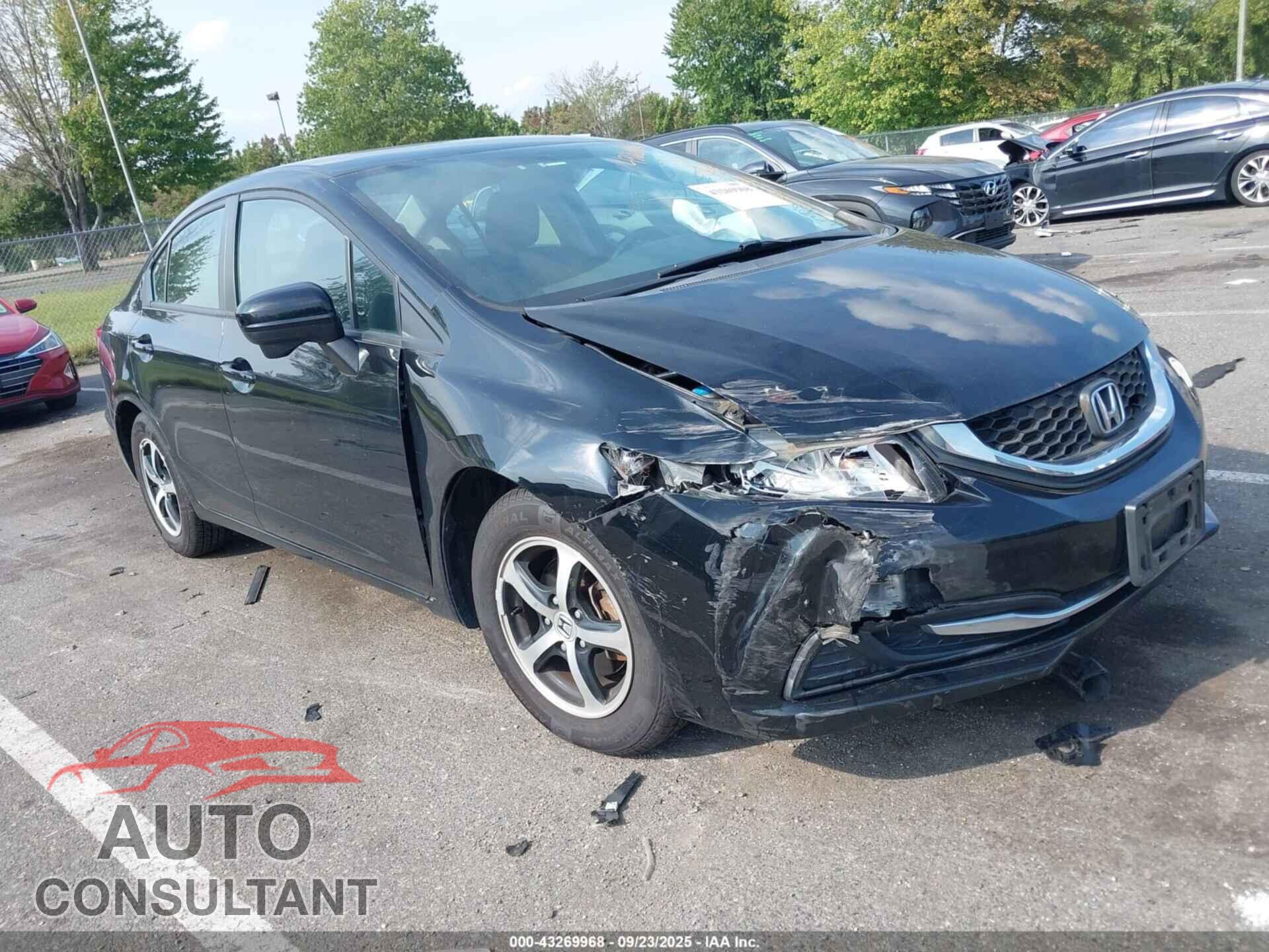 HONDA CIVIC 2015 - 19XFB2F74FE293955