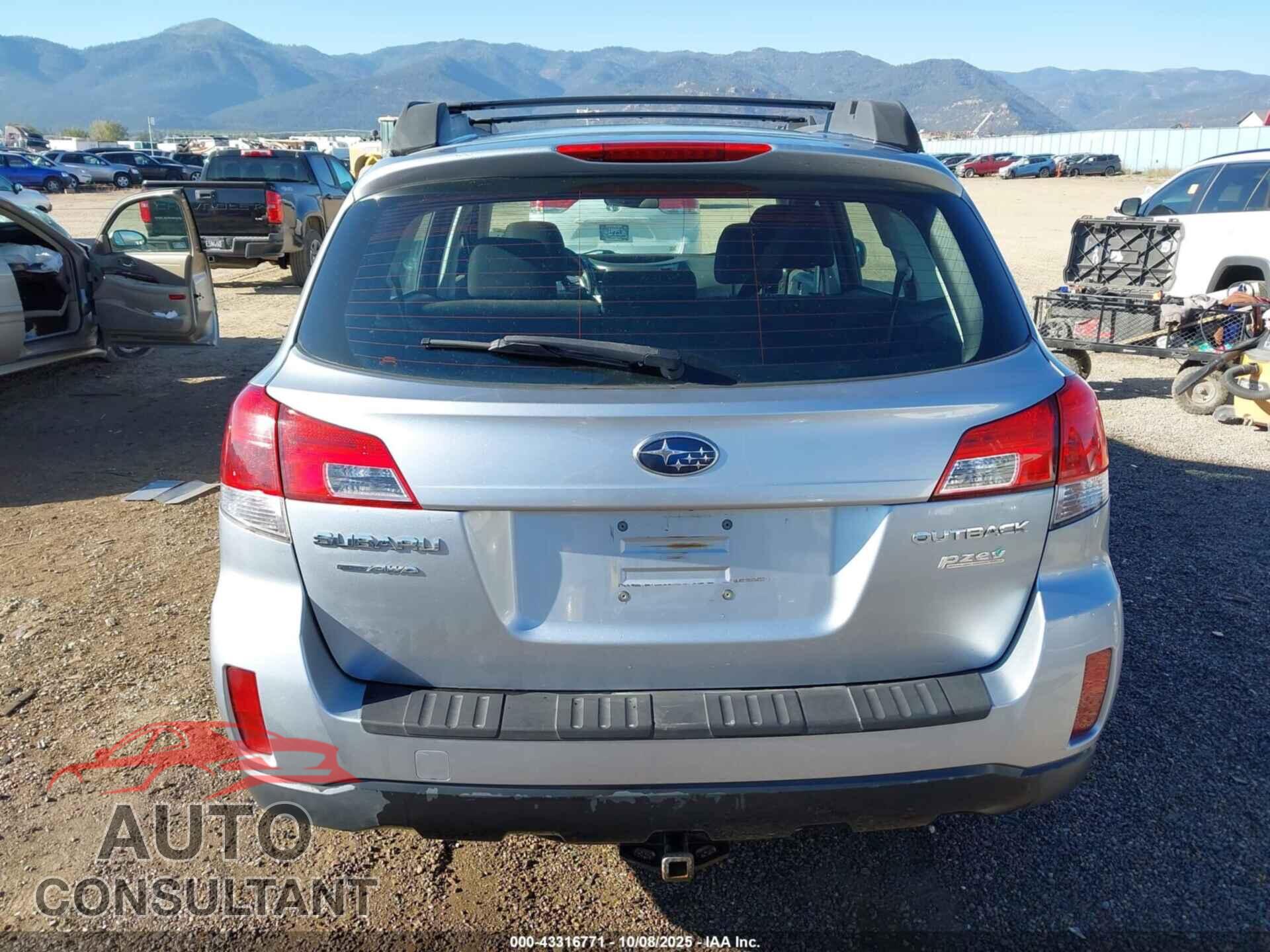 SUBARU OUTBACK 2014 - 4S4BRBAC0E3210070