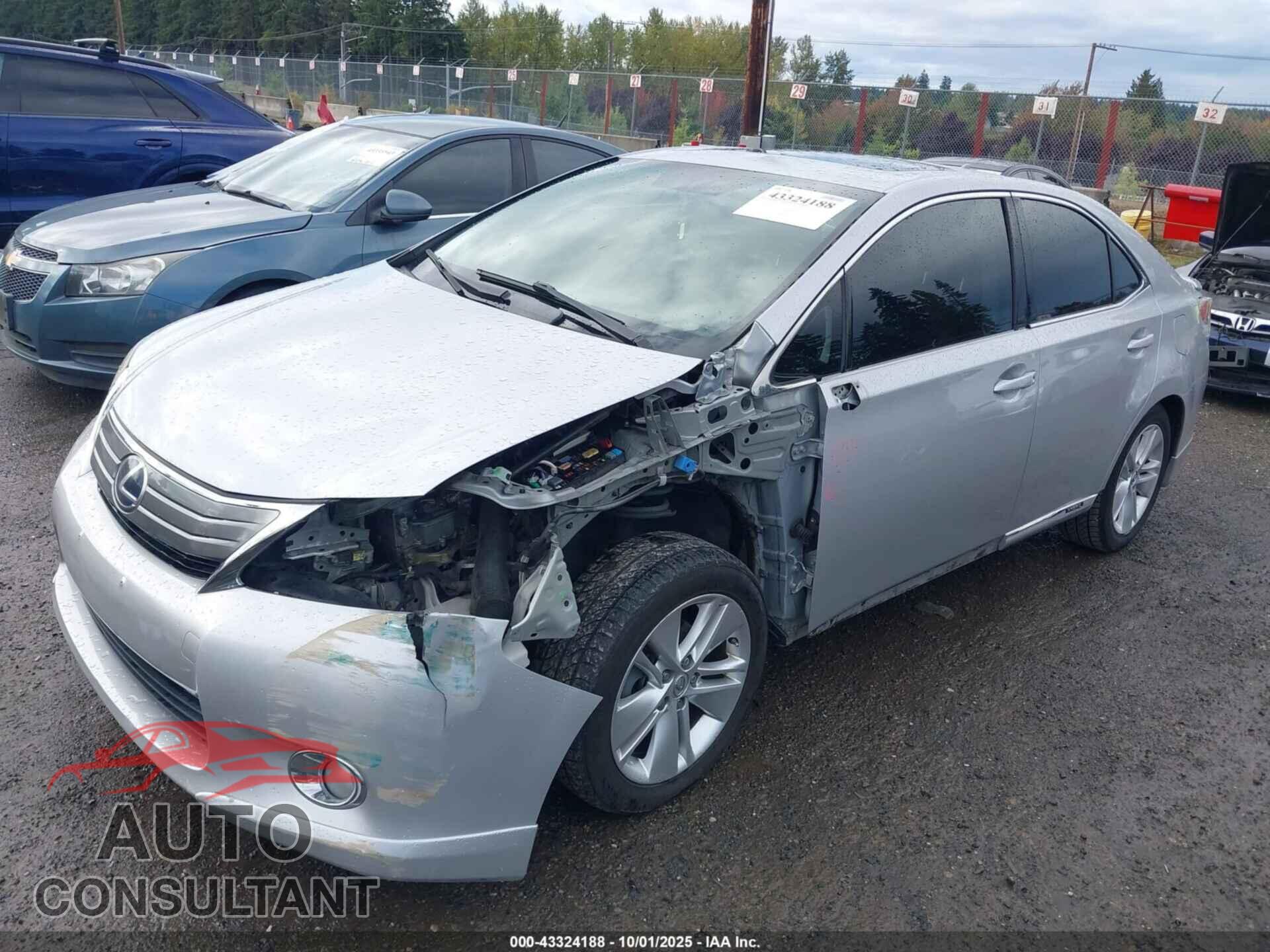 LEXUS HS 250H 2010 - JTHBB1BA3A2018740