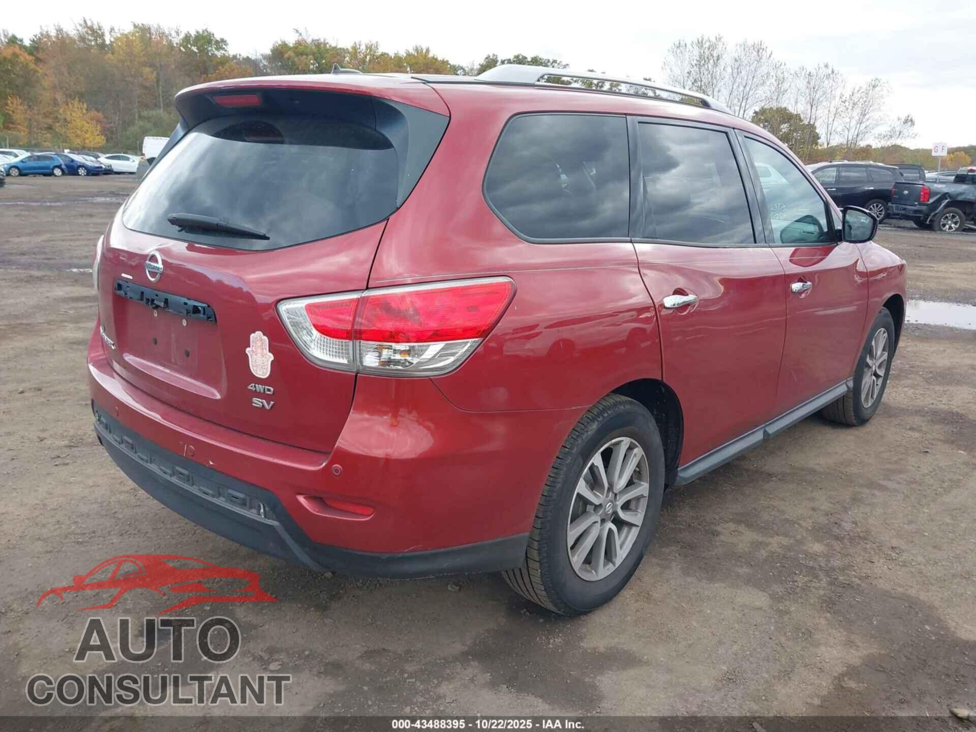 NISSAN PATHFINDER 2015 - 5N1AR2MM1FC682568