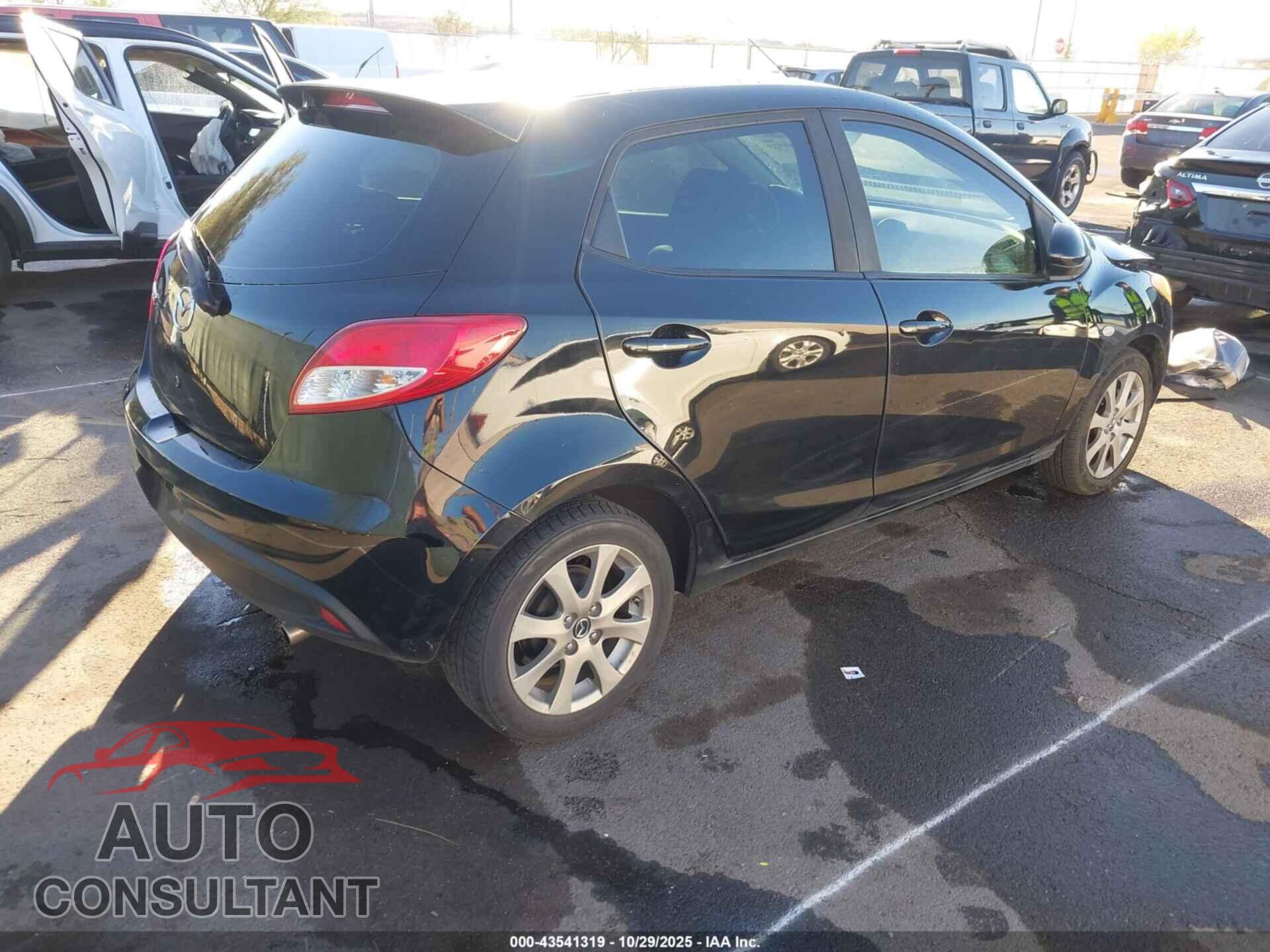 MAZDA MAZDA2 2013 - JM1DE1LZ8D0162354