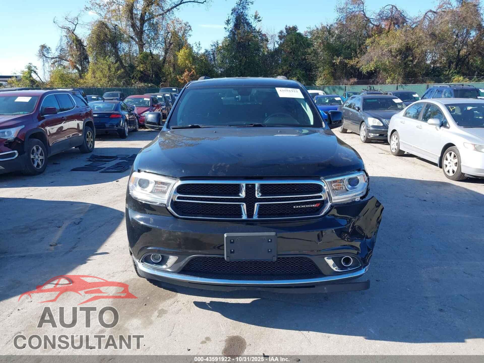 DODGE DURANGO 2017 - 1C4RDJAG4HC679360