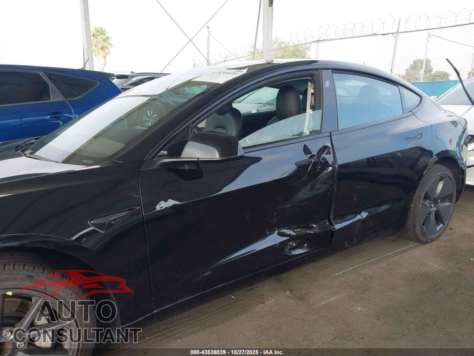 TESLA MODEL 3 2021 - 5YJ3E1EA7MF939983