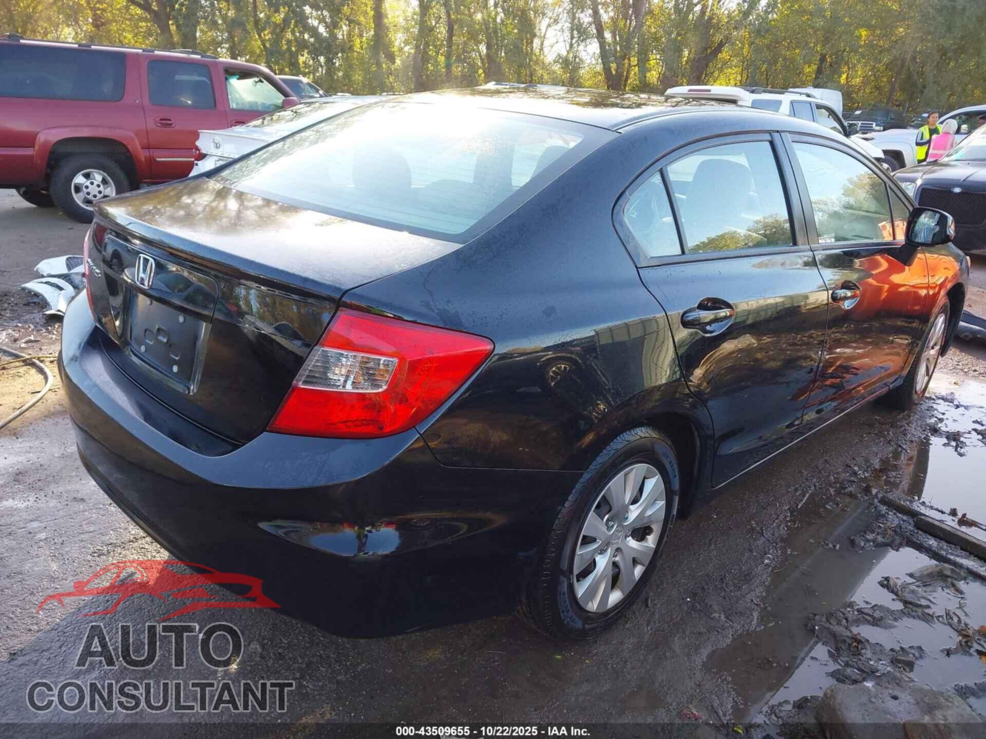 HONDA CIVIC 2012 - 19XFB2F51CE007439
