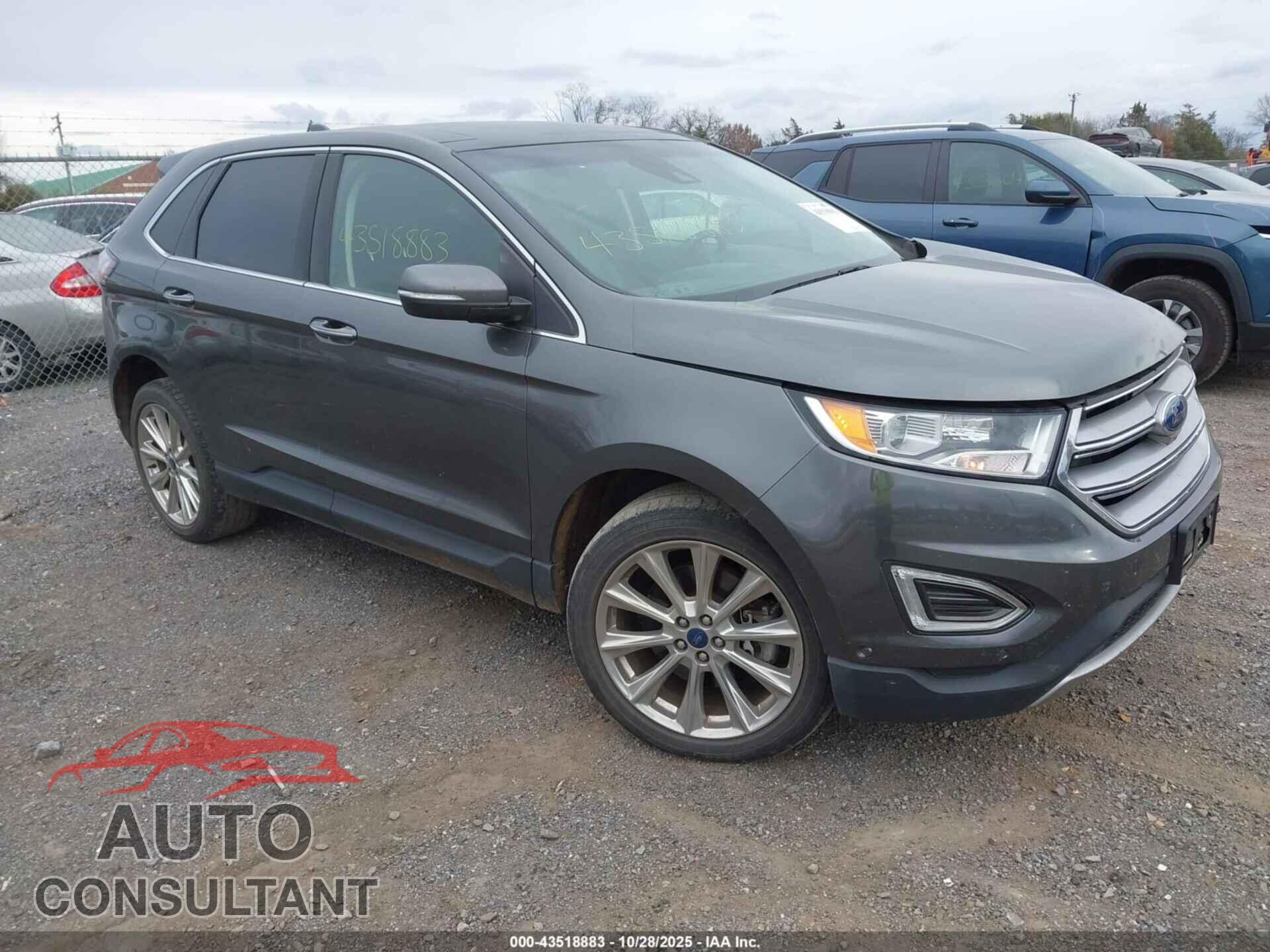FORD EDGE 2017 - 2FMPK4K8XHBB55180