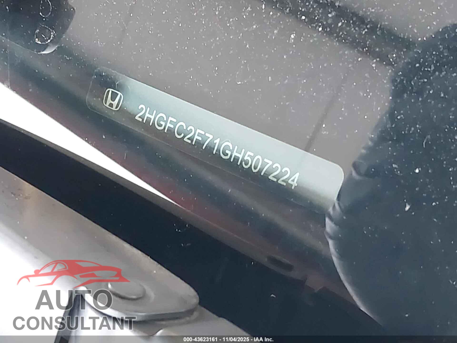 HONDA CIVIC 2016 - 2HGFC2F71GH507224