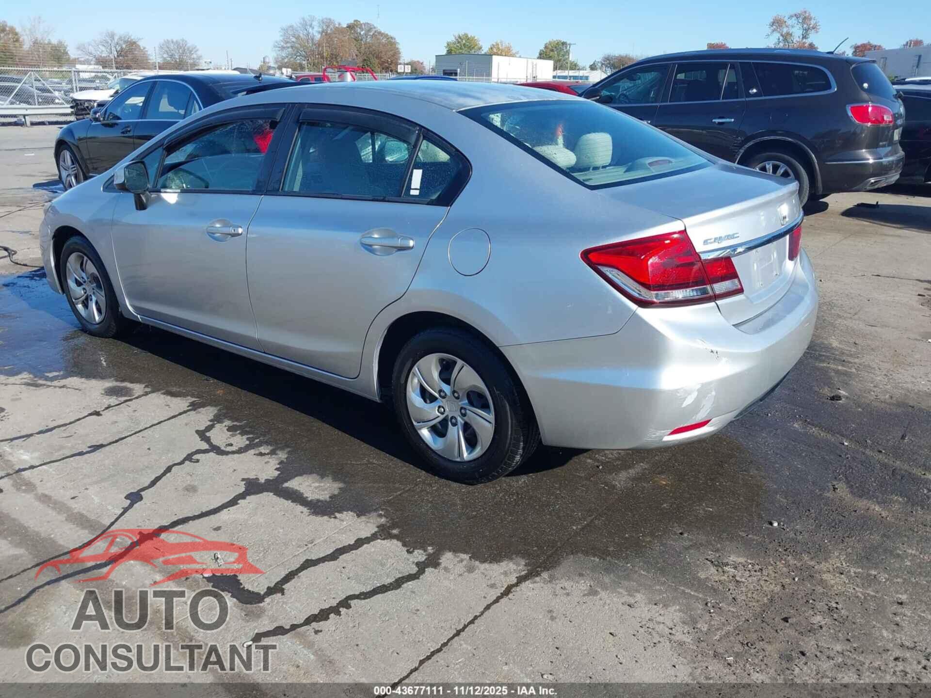 HONDA CIVIC 2013 - 2HGFB2F54DH593707