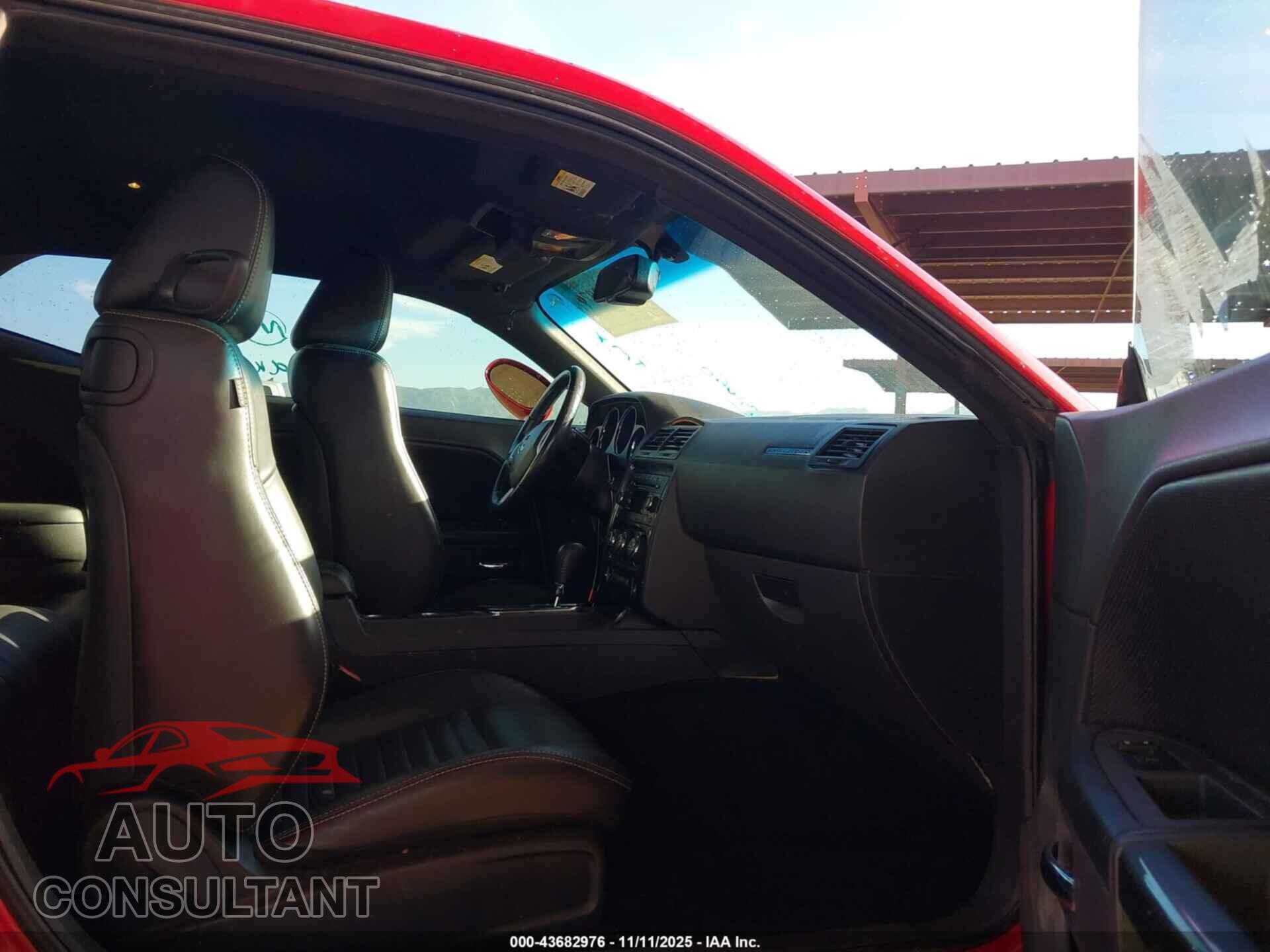 DODGE CHALLENGER 2013 - 2C3CDYAG6DH531060