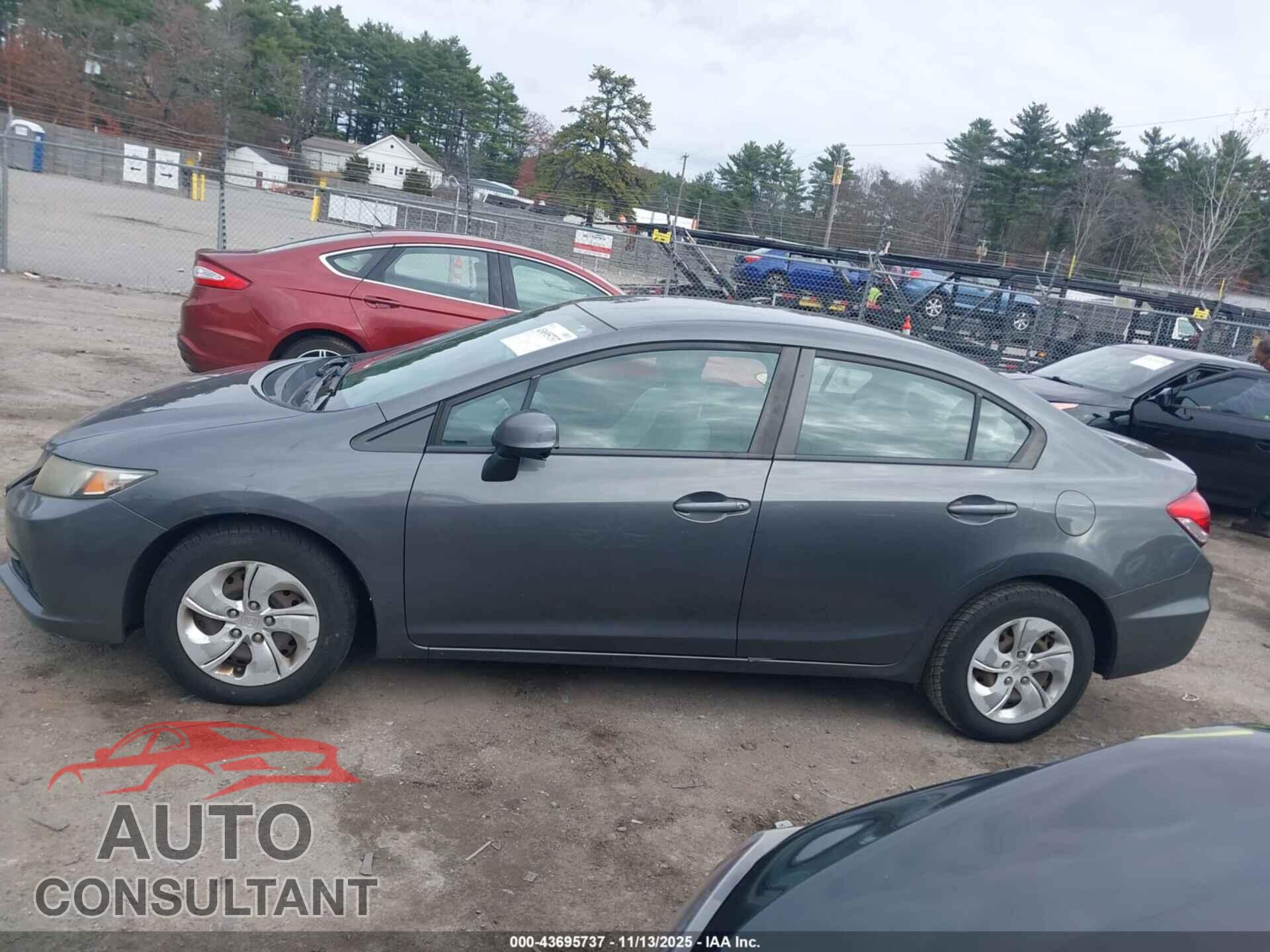 HONDA CIVIC 2013 - 2HGFB2F55DH579525